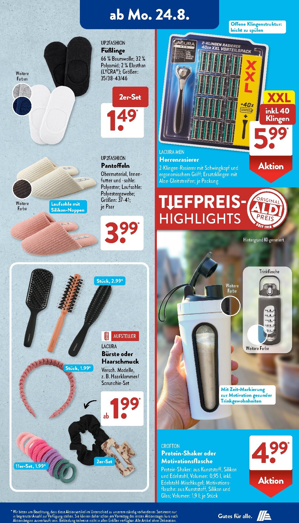 aldi - ALDI SÜD Prospekt nächste Woche – von Montag 24.08.2026 bis Samstag 29.08.2026 - page: 5