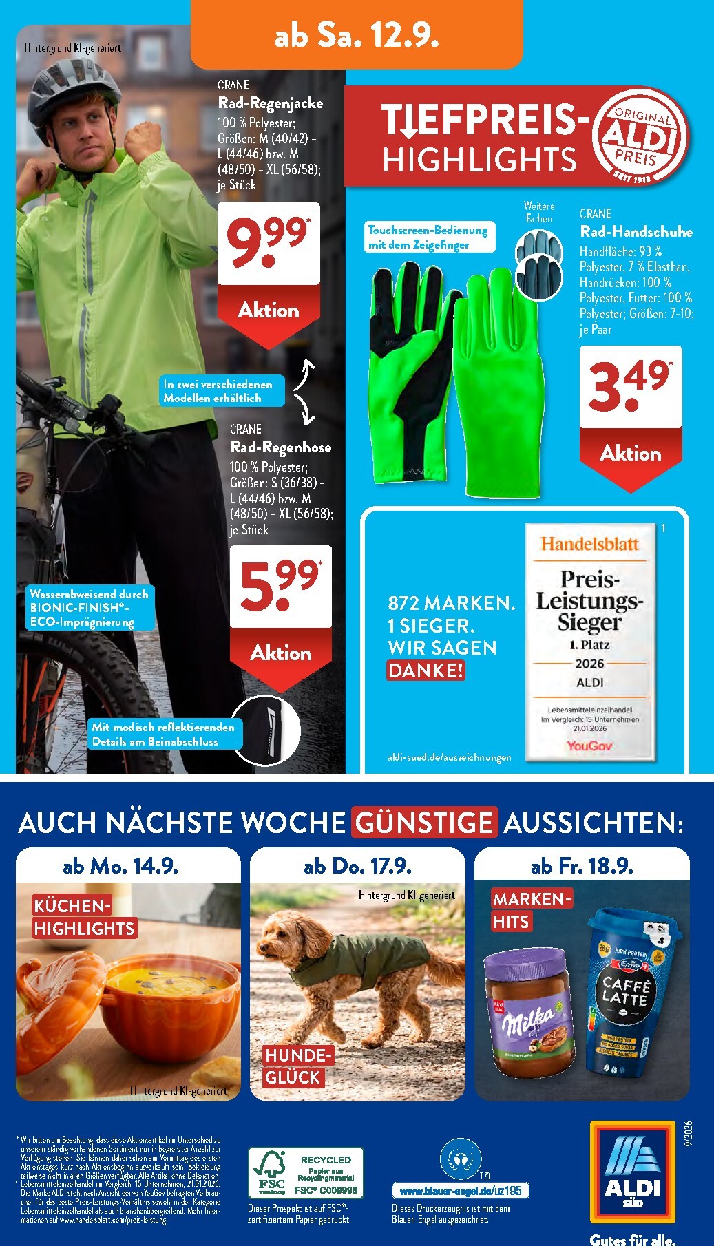 aldi - ALDI SÜD Prospekt nächste Woche – von Montag 07.09.2026 bis Samstag 12.09.2026 - page: 16