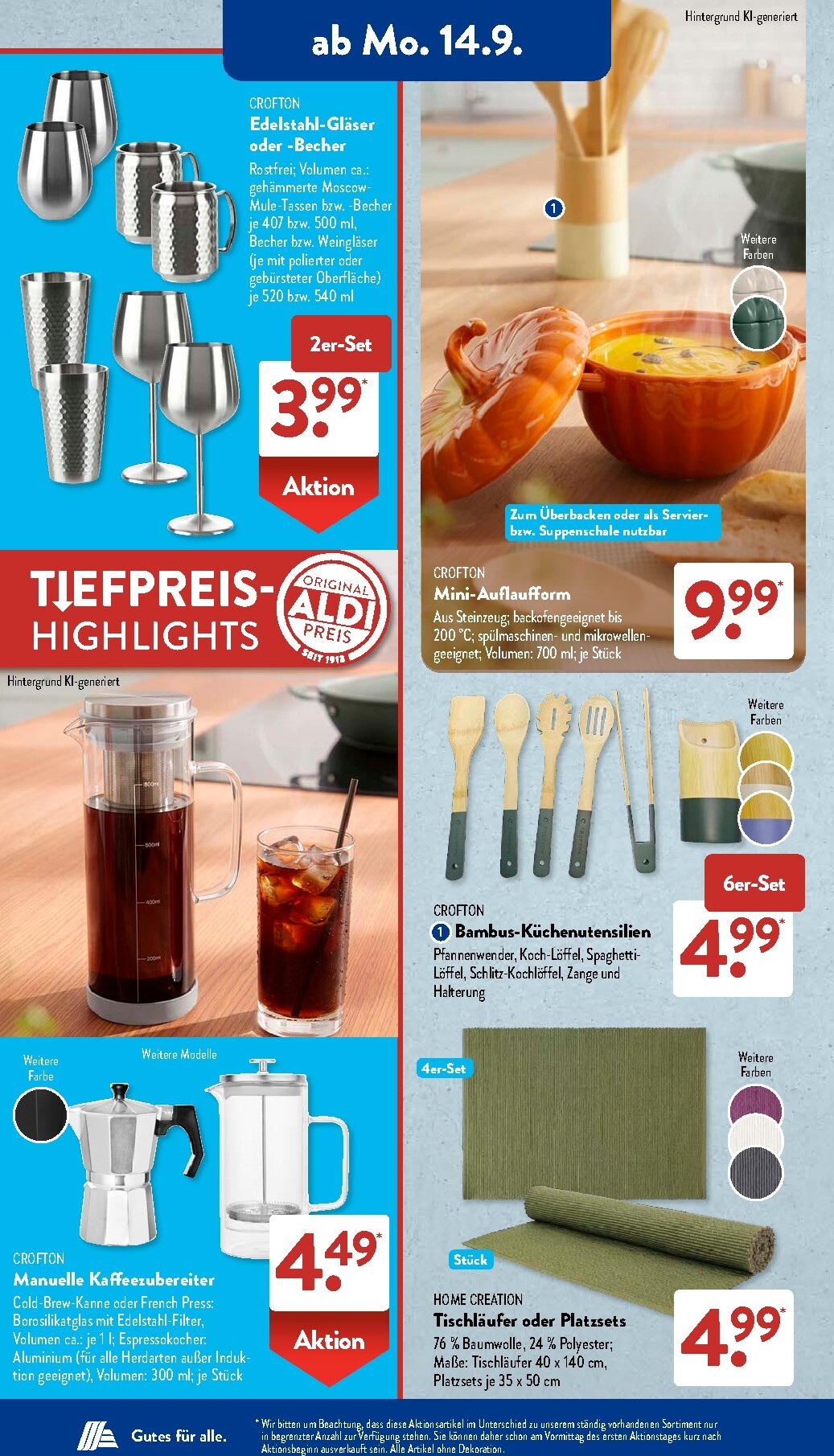 aldi - ALDI SÜD Prospekt nächste Woche – von Montag 14.09.2026 bis Samstag 19.09.2026 - page: 2