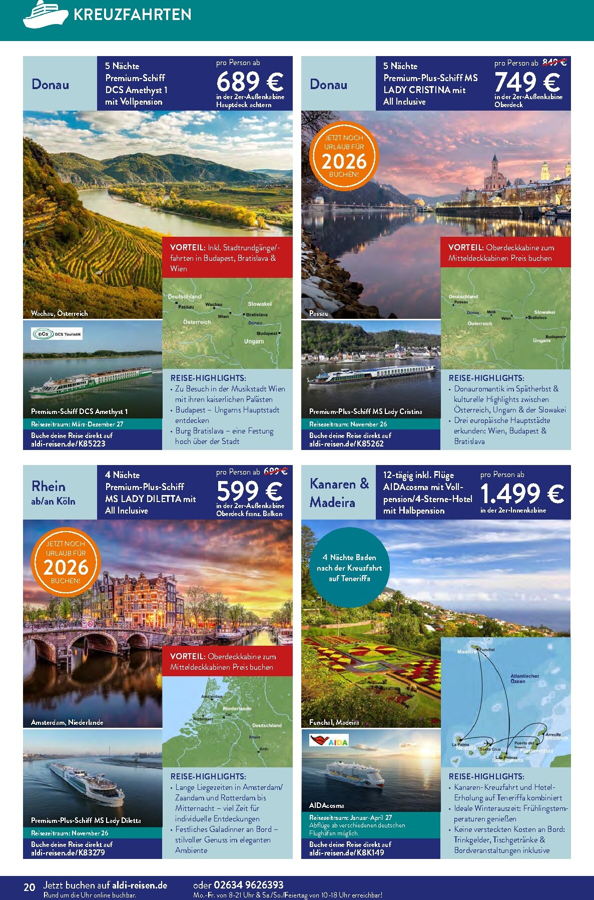 aldi - ALDI SÜD - Reisemagazin Prospekt – von Dienstag 01.09.2026 bis Mittwoch 30.09.2026 - page: 20