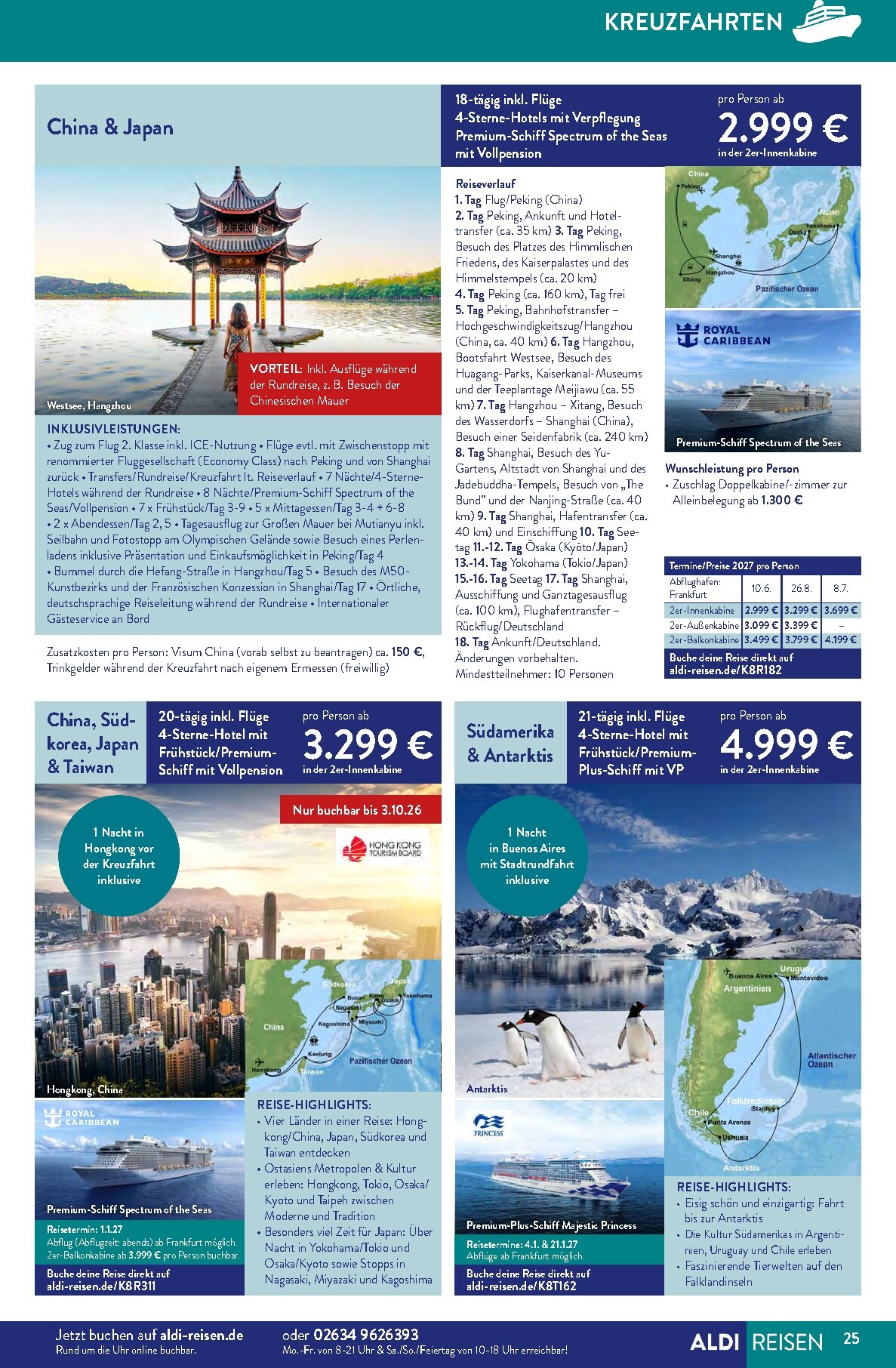 aldi - ALDI SÜD - Reisemagazin Prospekt – von Dienstag 01.09.2026 bis Mittwoch 30.09.2026 - page: 25