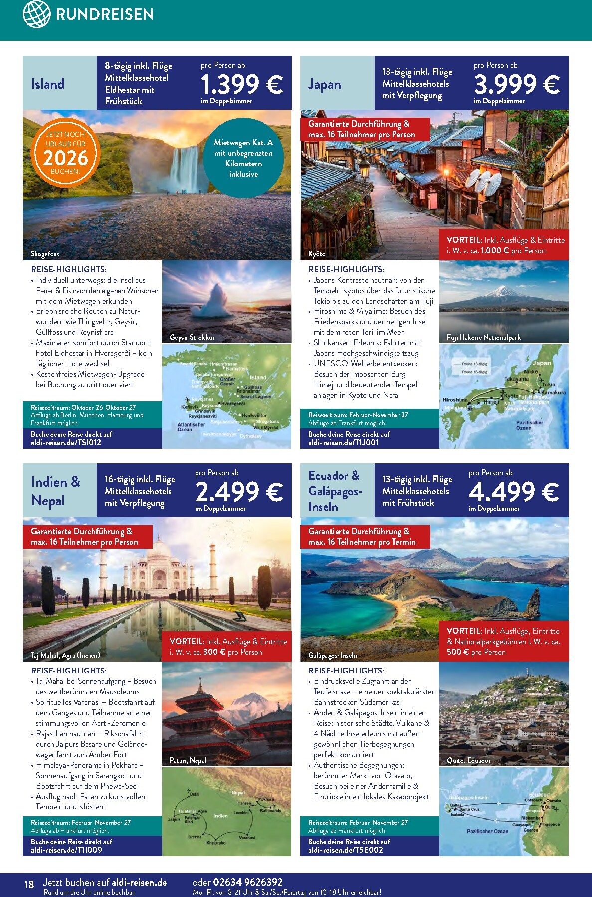 aldi - ALDI SÜD - Reisemagazin Prospekt – von Dienstag 01.09.2026 bis Mittwoch 30.09.2026 - page: 18