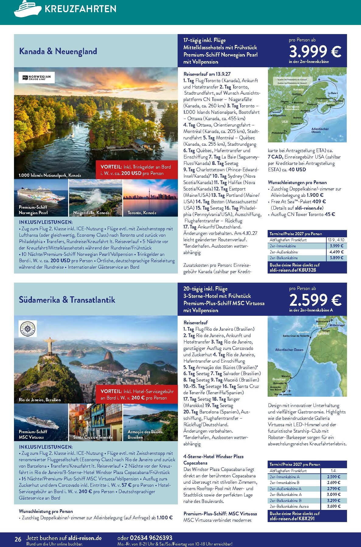 aldi - ALDI SÜD - Reisemagazin Prospekt – von Dienstag 01.09.2026 bis Mittwoch 30.09.2026 - page: 26