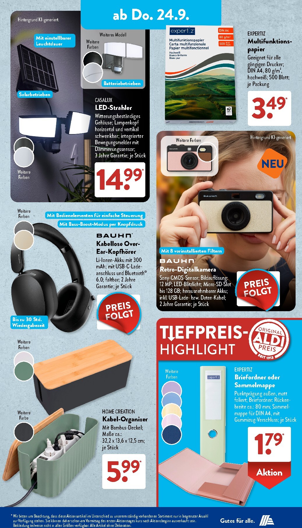 aldi - ALDI SÜD Prospekt nächste Woche – von Montag 21.09.2026 bis Samstag 26.09.2026 - page: 9