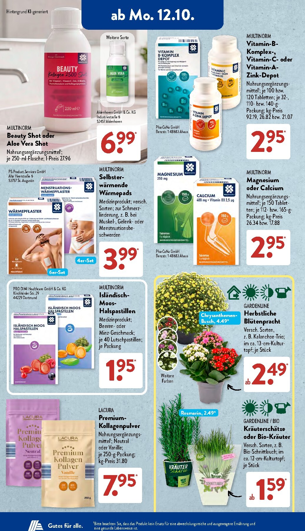 aldi - ALDI SÜD Prospekt nächste Woche – von Montag 12.10.2026 bis Samstag 17.10.2026 - page: 6