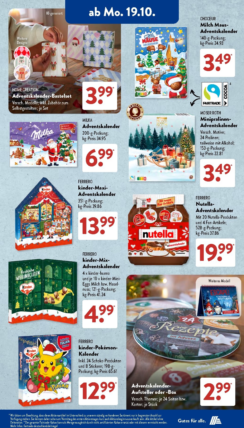 aldi - ALDI SÜD Prospekt nächste Woche – von Montag 19.10.2026 bis Samstag 24.10.2026 - page: 4