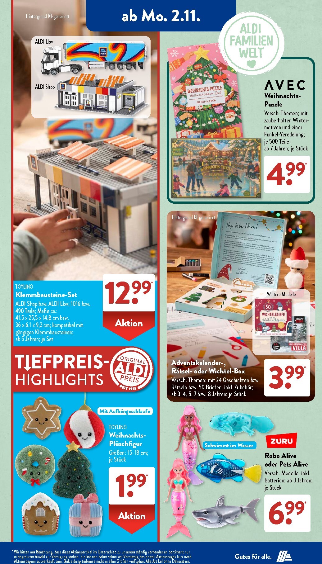 aldi - ALDI SÜD Prospekt nächste Woche – von Montag 02.11.2026 bis Samstag 07.11.2026 - page: 3