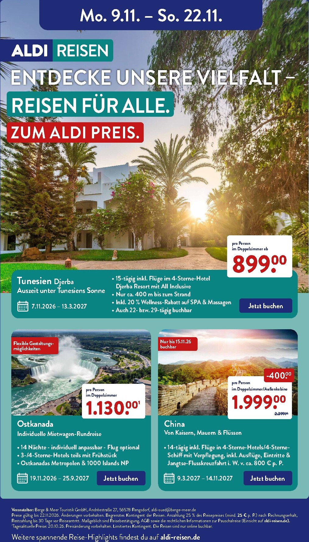 aldi - ALDI SÜD Prospekt nächste Woche – von Montag 09.11.2026 bis Samstag 14.11.2026 - page: 20