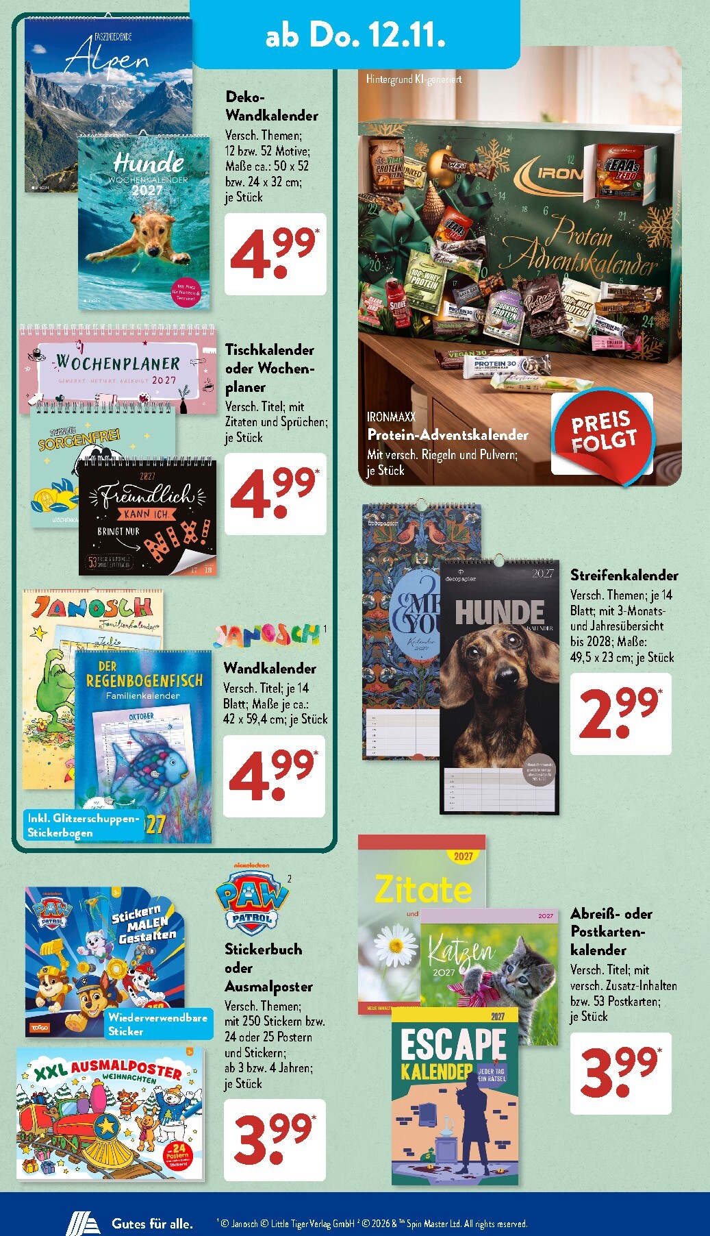 aldi - ALDI SÜD Prospekt nächste Woche – von Montag 09.11.2026 bis Samstag 14.11.2026 - page: 9