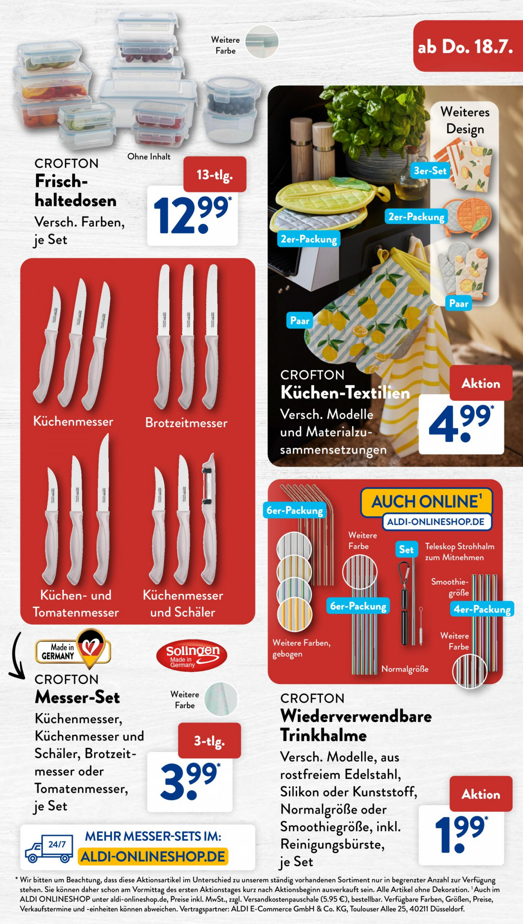 aldi - Flyer ALDI SÜD - Sortimentsprospekt aktuell 01.07. - 31.07. - page: 25