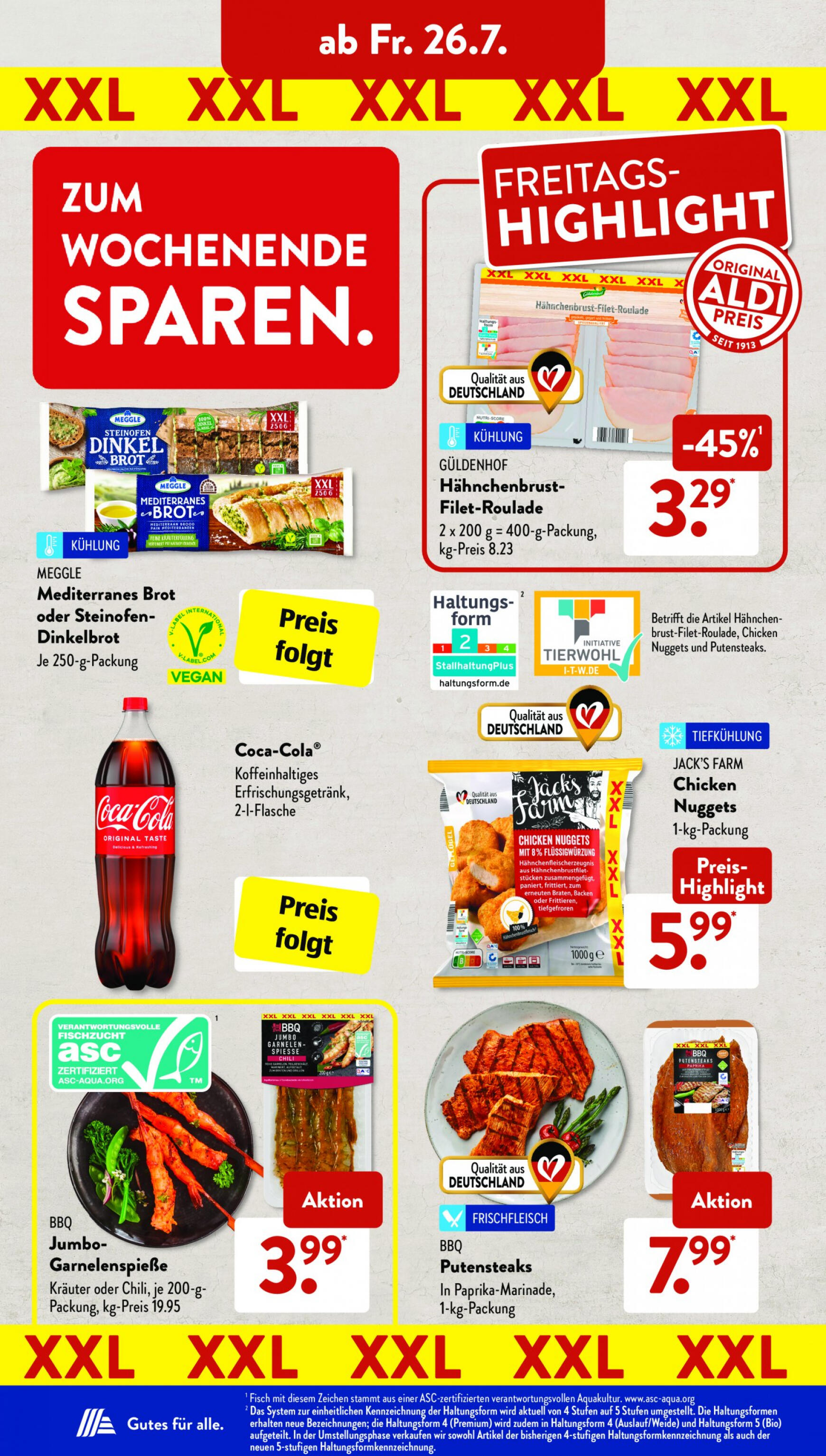 aldi - Flyer ALDI SÜD aktuell 22.07. - 27.07. - page: 21