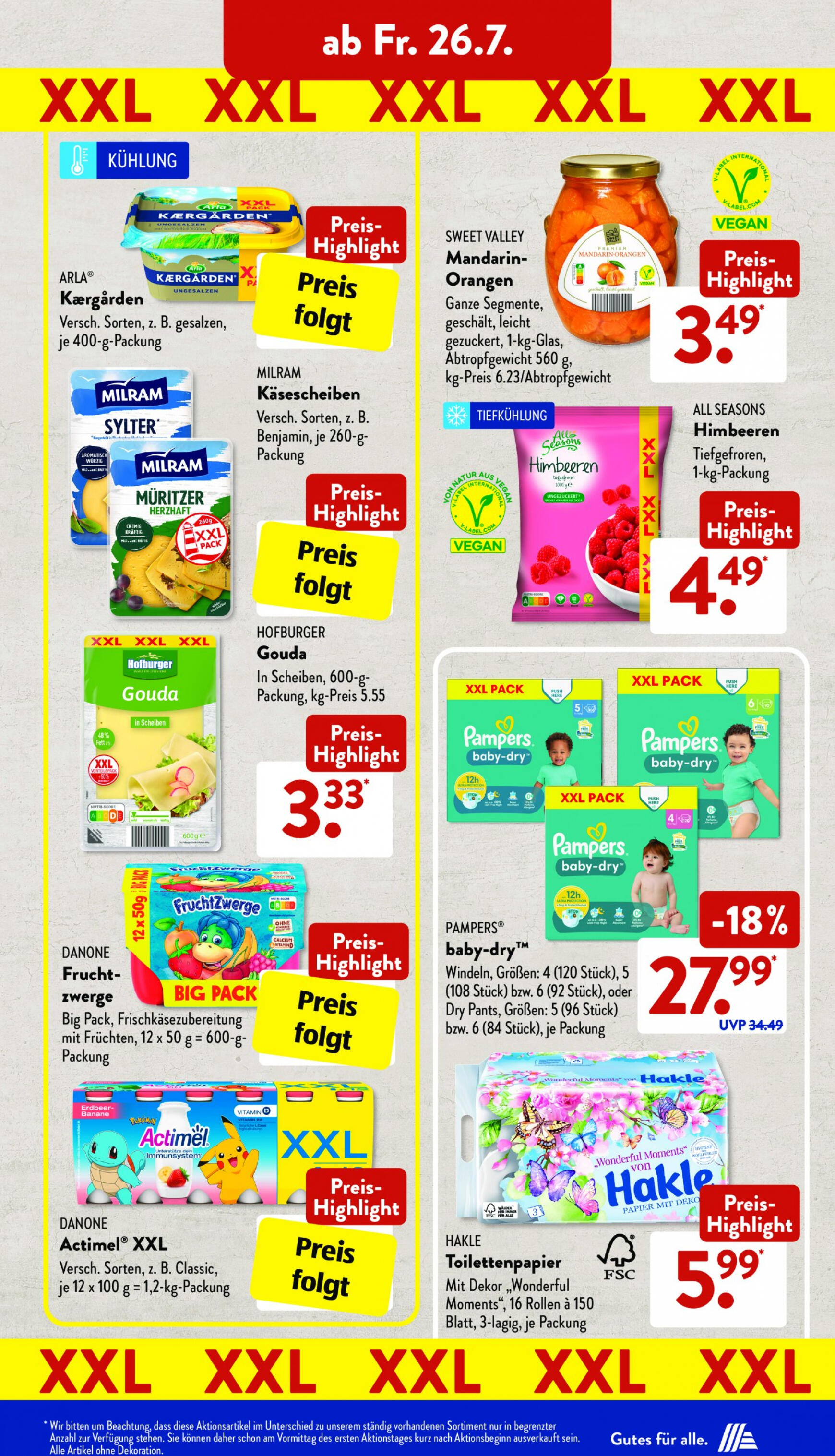 aldi - Flyer ALDI SÜD aktuell 22.07. - 27.07. - page: 22