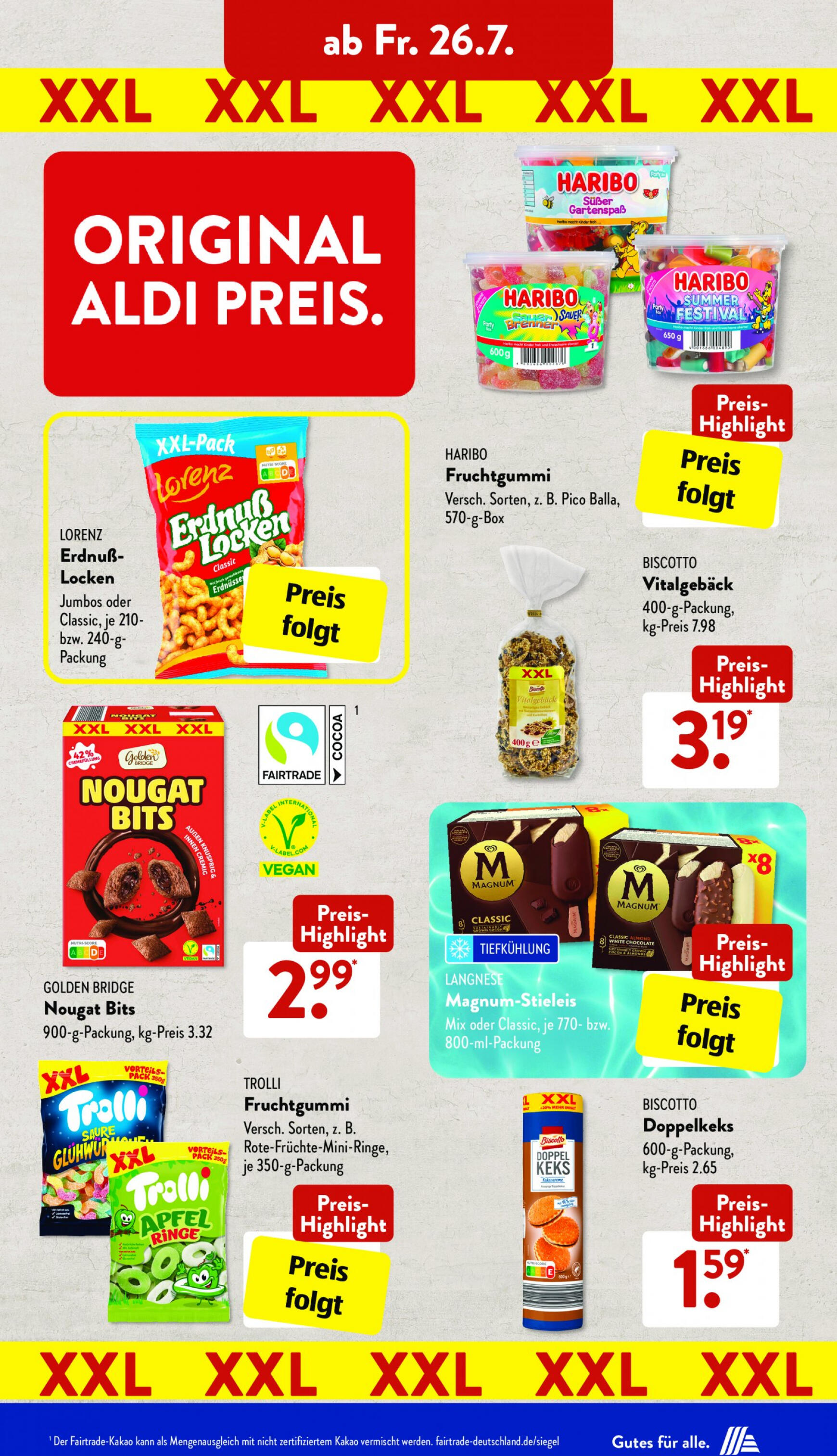 aldi - Flyer ALDI SÜD aktuell 22.07. - 27.07. - page: 20