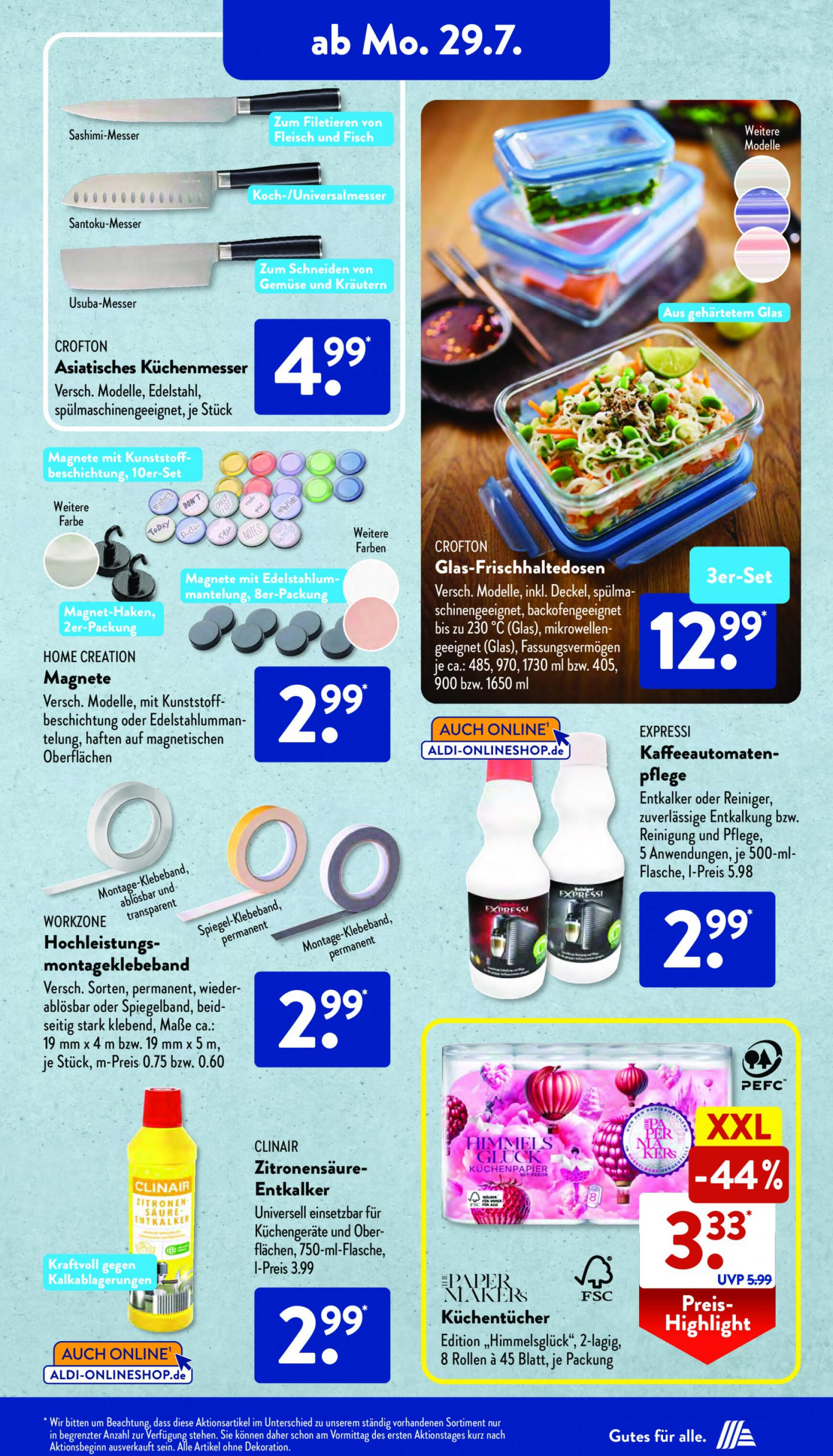 aldi - Flyer ALDI SÜD aktuell 29.07. - 03.08. - page: 3