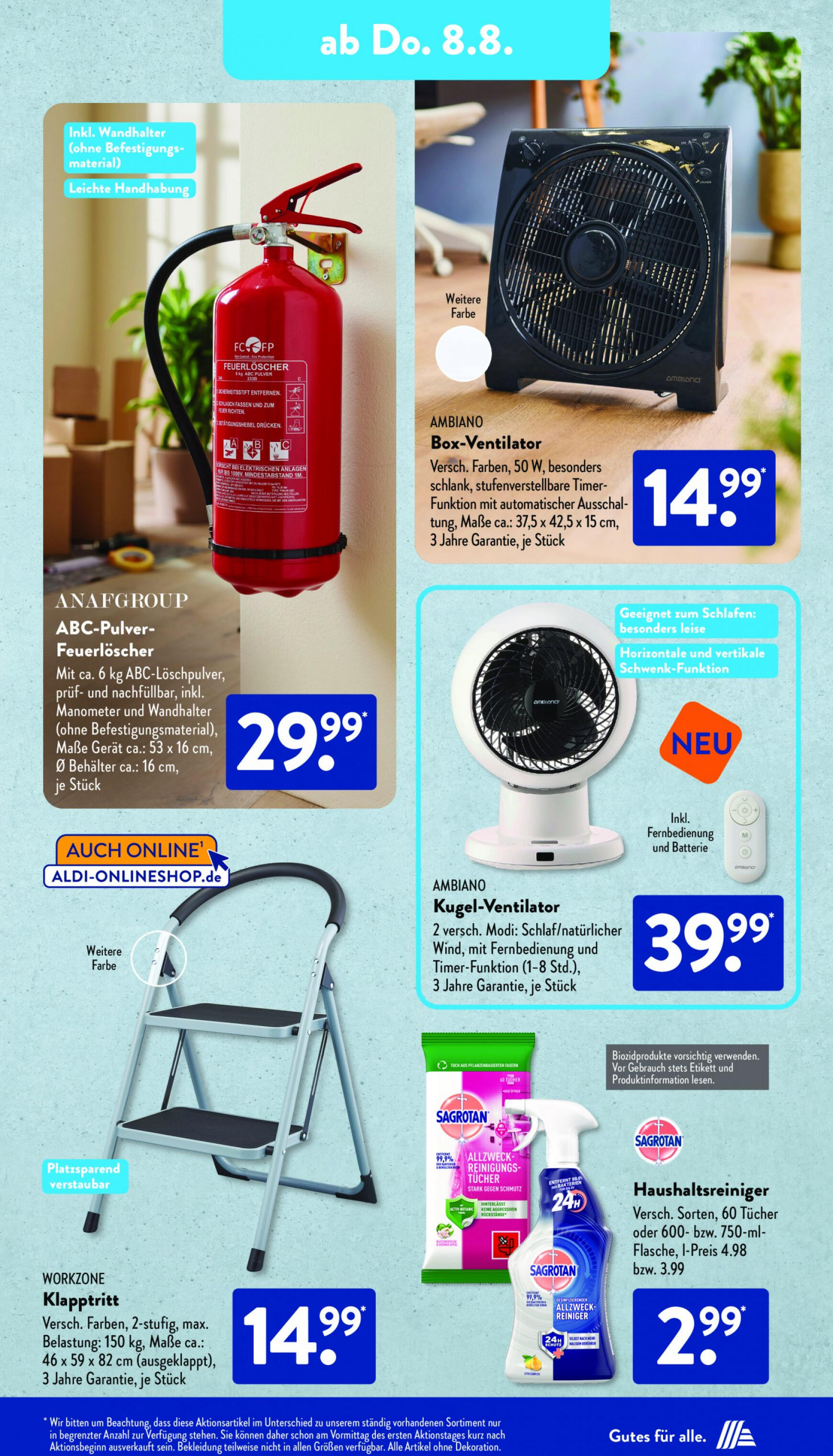 aldi - Flyer ALDI SÜD aktuell 05.08. - 10.08. - page: 14