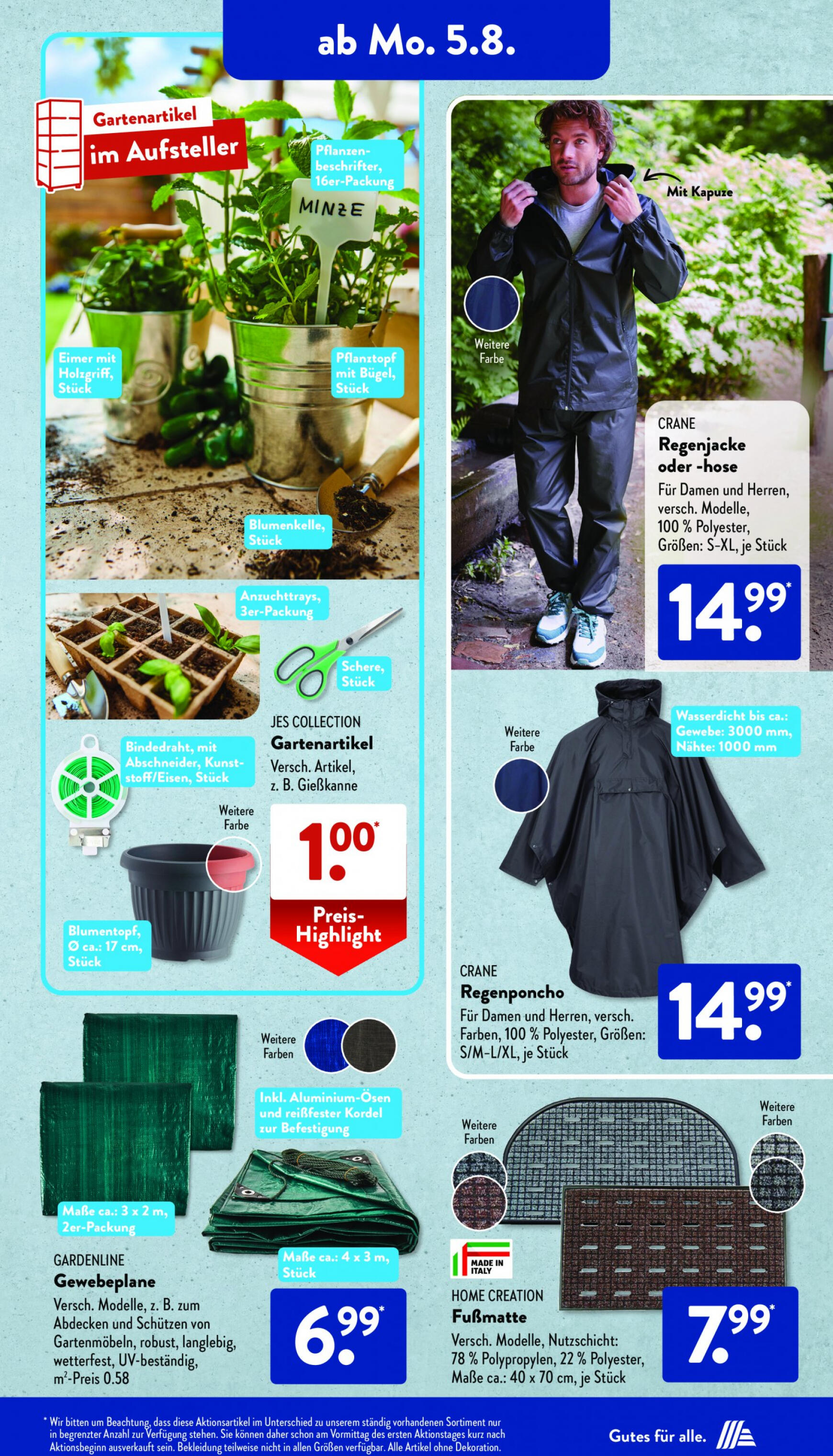 aldi - Flyer ALDI SÜD aktuell 05.08. - 10.08. - page: 7