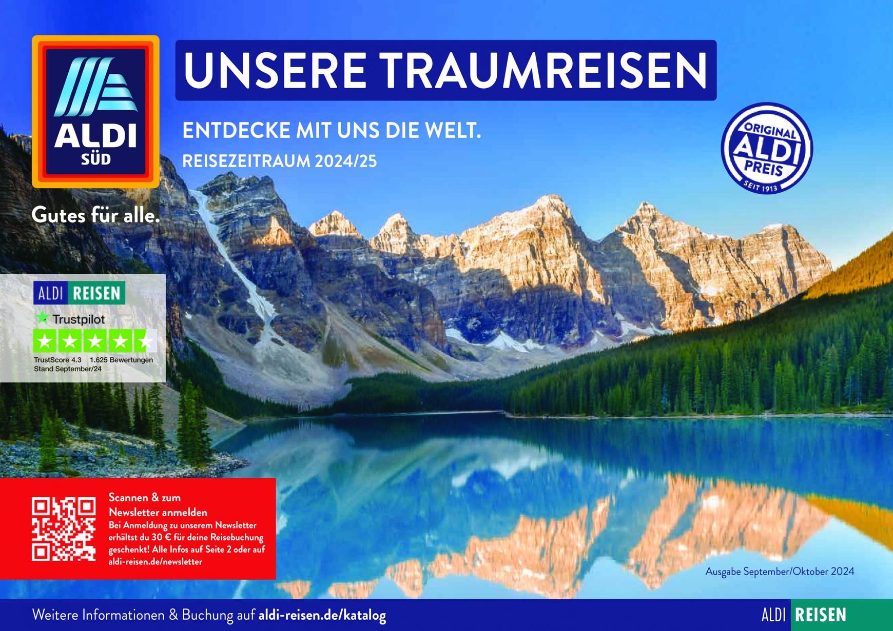 aldi - ALDI SÜD - Reisemagazin-Prospekt gültig ab 02.09. - 31.12.