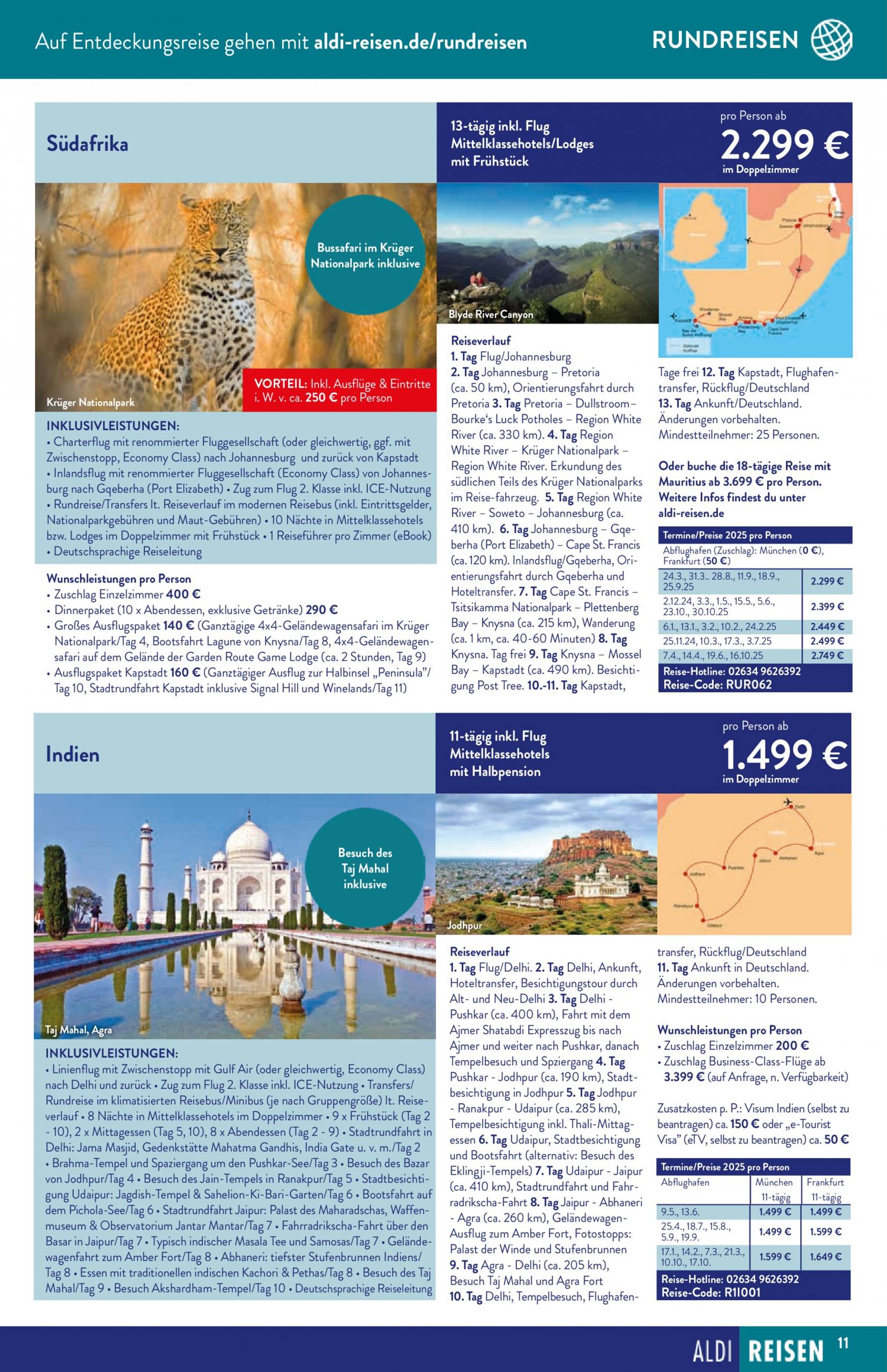 aldi - ALDI SÜD - Reisemagazin-Prospekt gültig ab 02.09. - 30.09. - page: 11