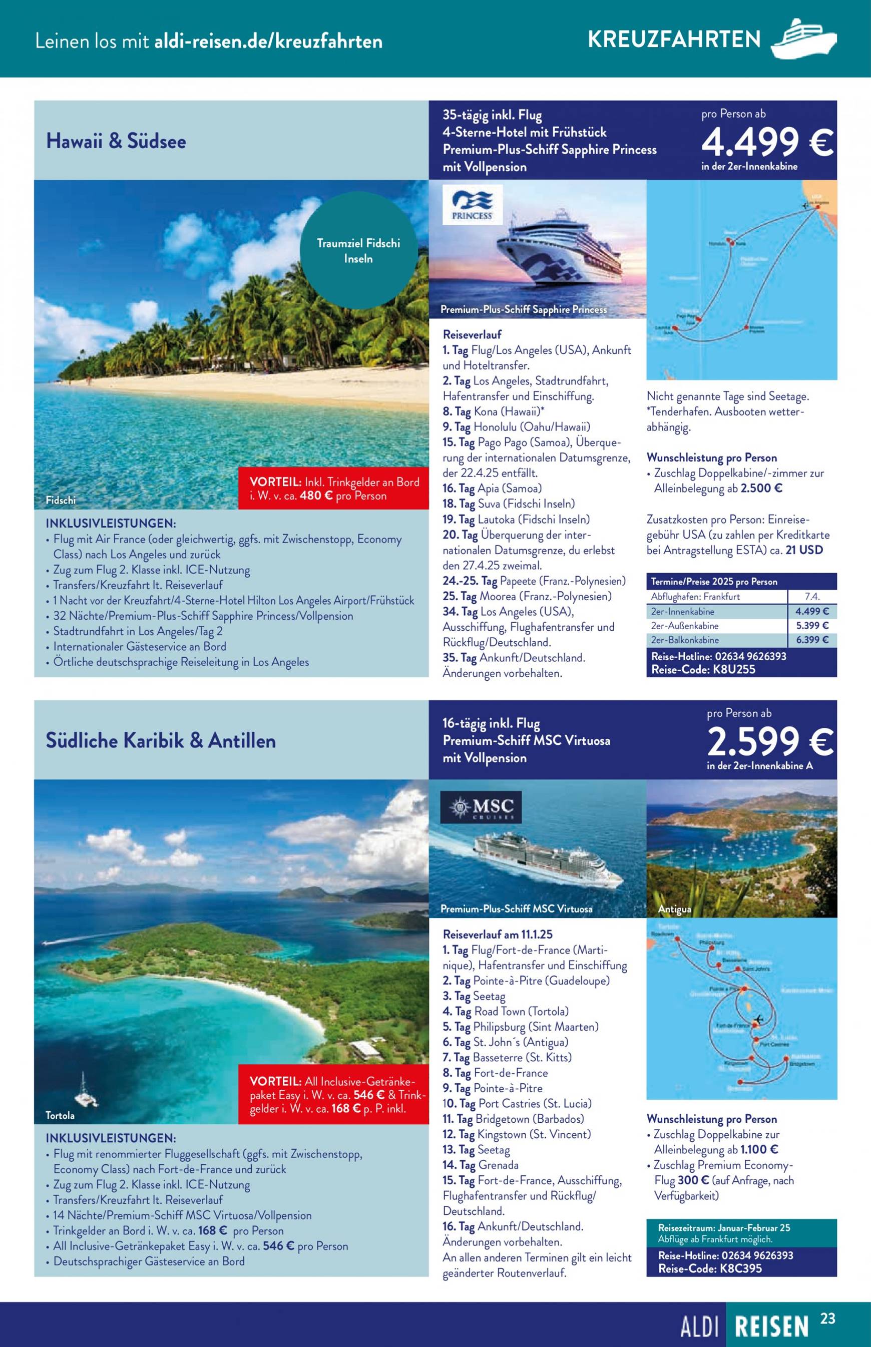 aldi - ALDI SÜD - Reisemagazin-Prospekt gültig ab 02.09. - 30.09. - page: 23