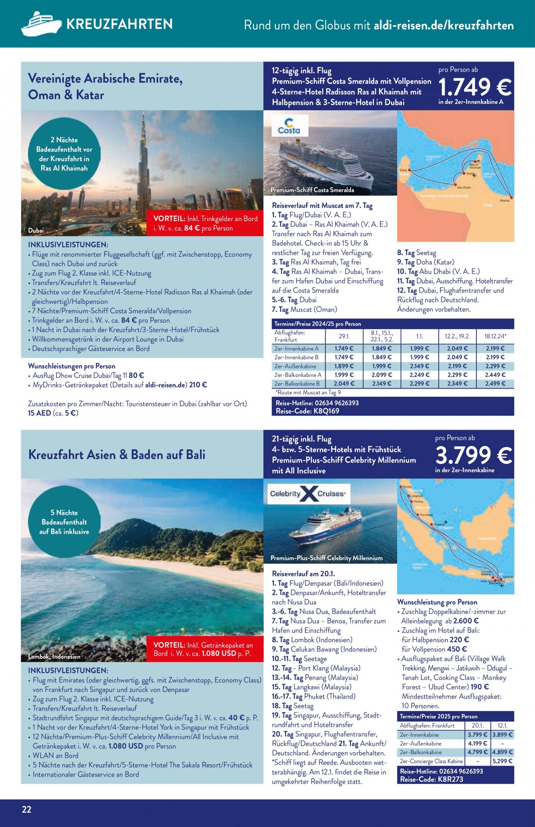aldi - ALDI SÜD - Reisemagazin-Prospekt gültig ab 02.09. - 30.09. - page: 22