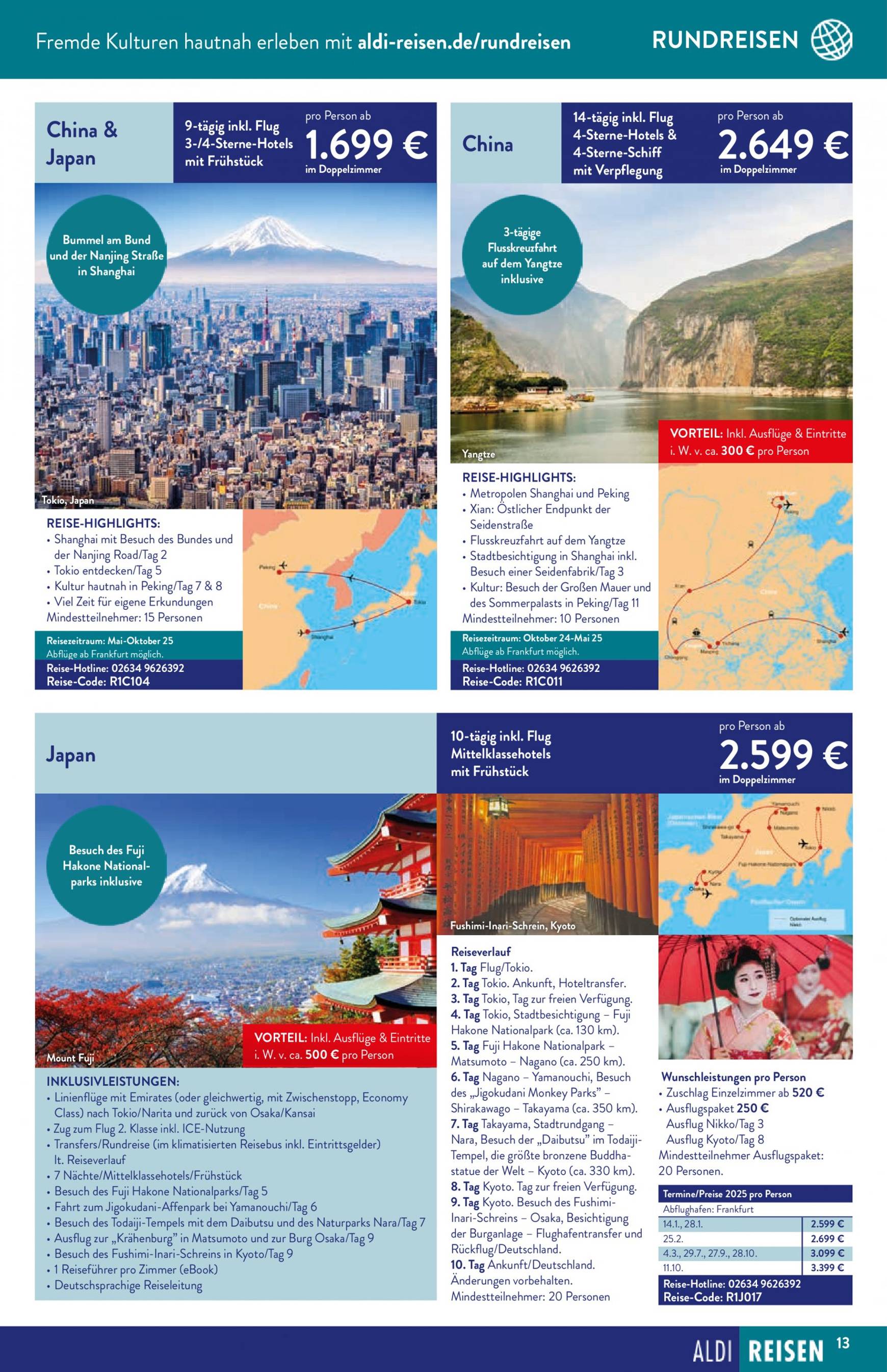 aldi - ALDI SÜD - Reisemagazin-Prospekt gültig ab 02.09. - 30.09. - page: 13