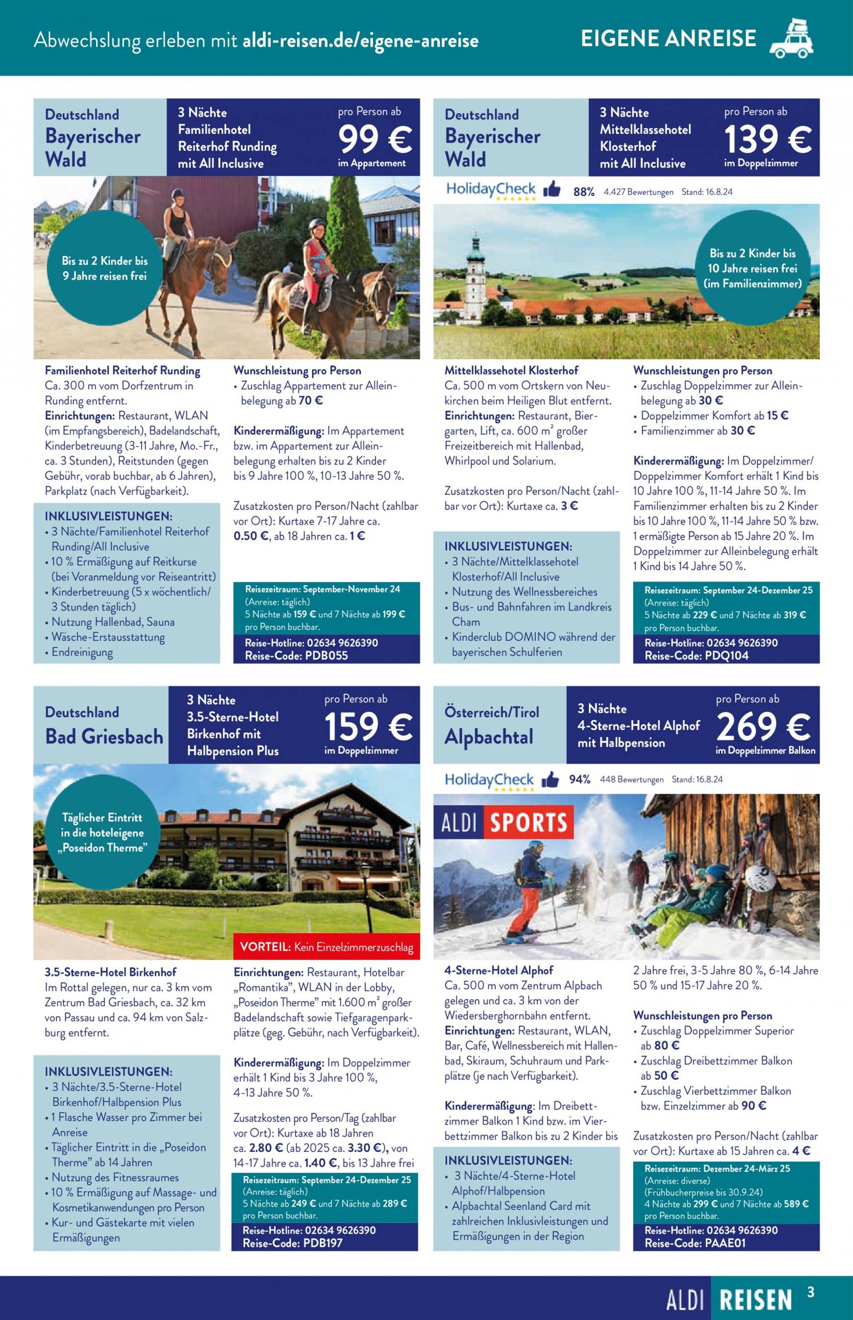 aldi - ALDI SÜD - Reisemagazin-Prospekt gültig ab 02.09. - 30.09. - page: 3
