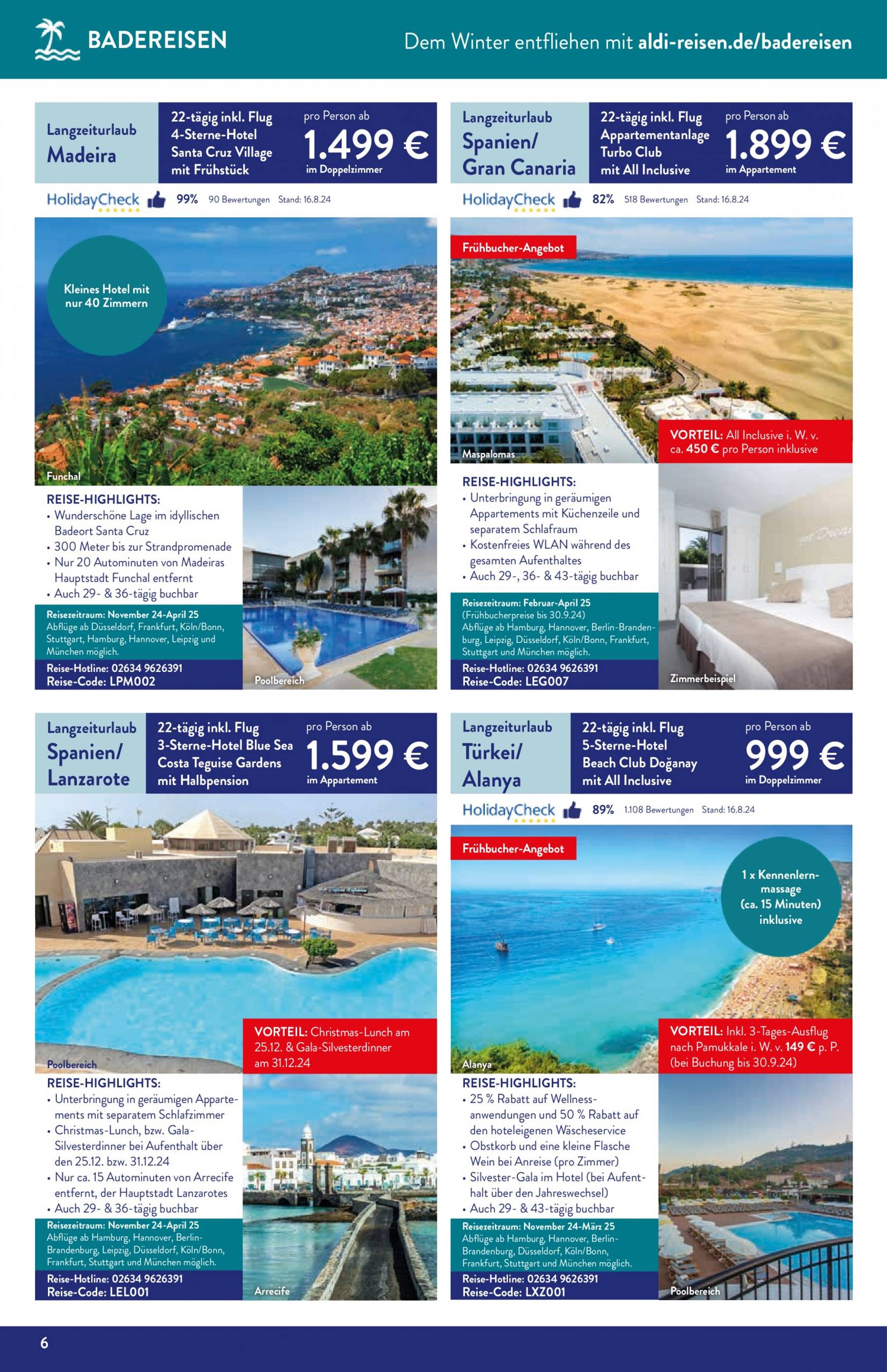 aldi - ALDI SÜD - Reisemagazin-Prospekt gültig ab 02.09. - 30.09. - page: 6