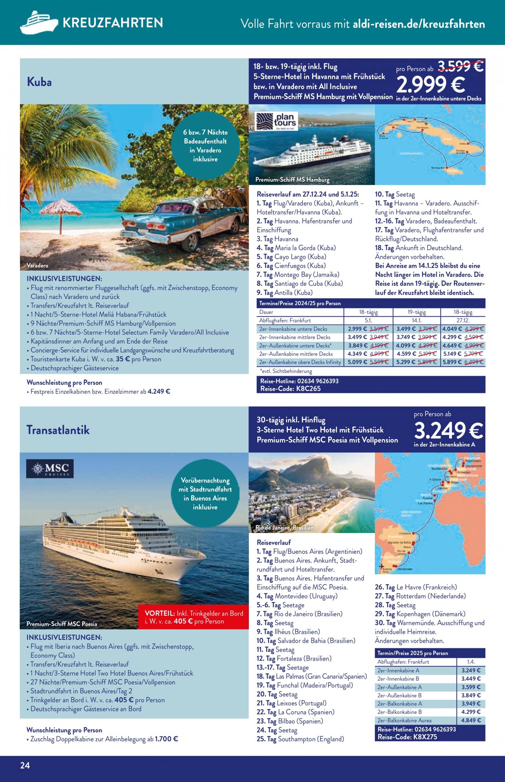 aldi - ALDI SÜD - Reisemagazin-Prospekt gültig ab 02.09. - 30.09. - page: 24