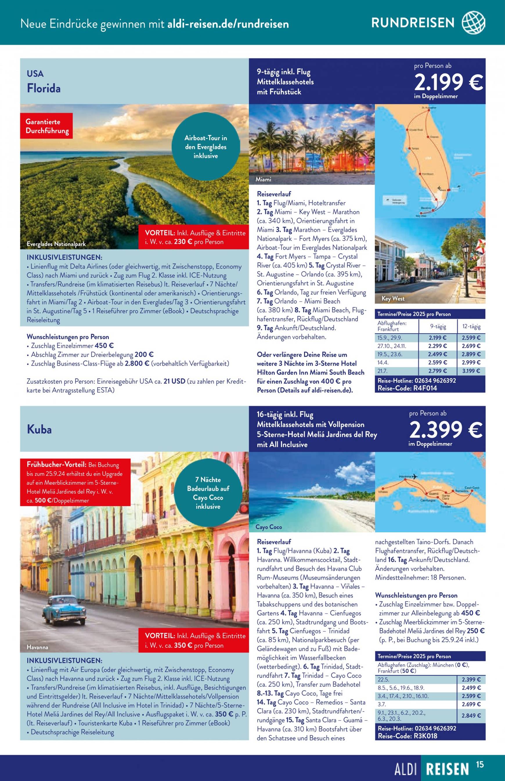 aldi - ALDI SÜD - Reisemagazin-Prospekt gültig ab 02.09. - 30.09. - page: 15