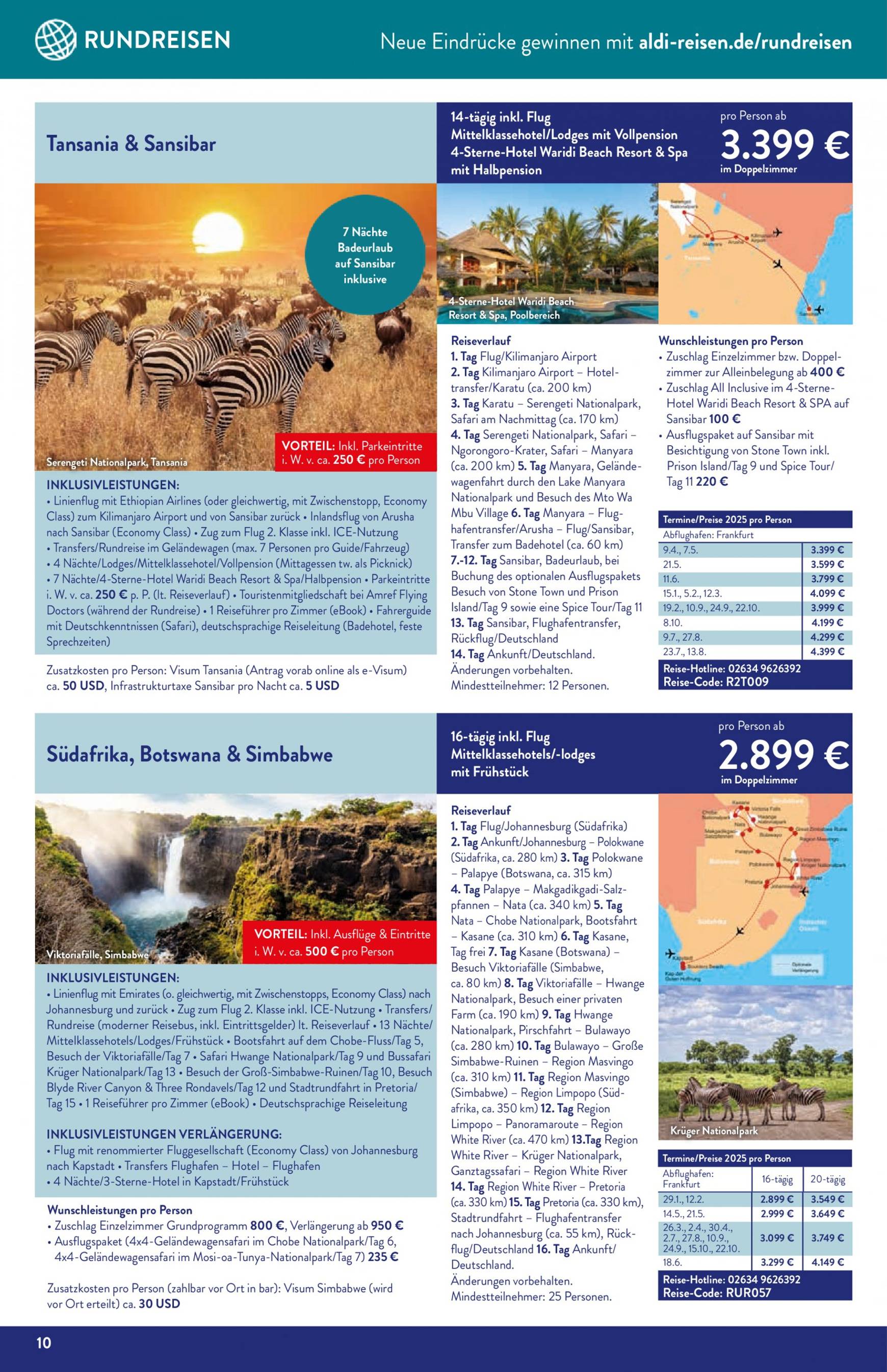 aldi - ALDI SÜD - Reisemagazin-Prospekt gültig ab 02.09. - 30.09. - page: 10
