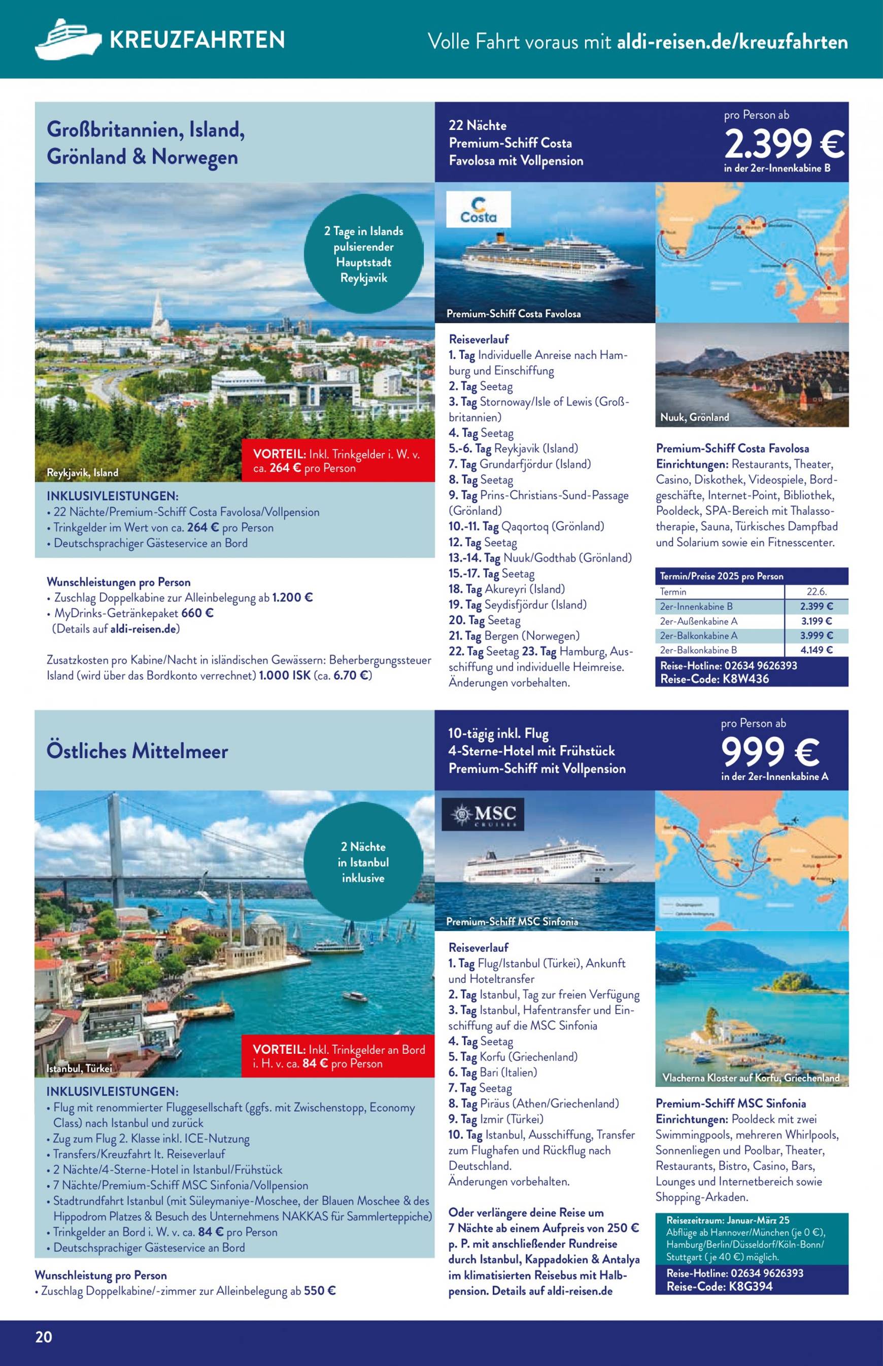 aldi - ALDI SÜD - Reisemagazin-Prospekt gültig ab 02.09. - 30.09. - page: 20