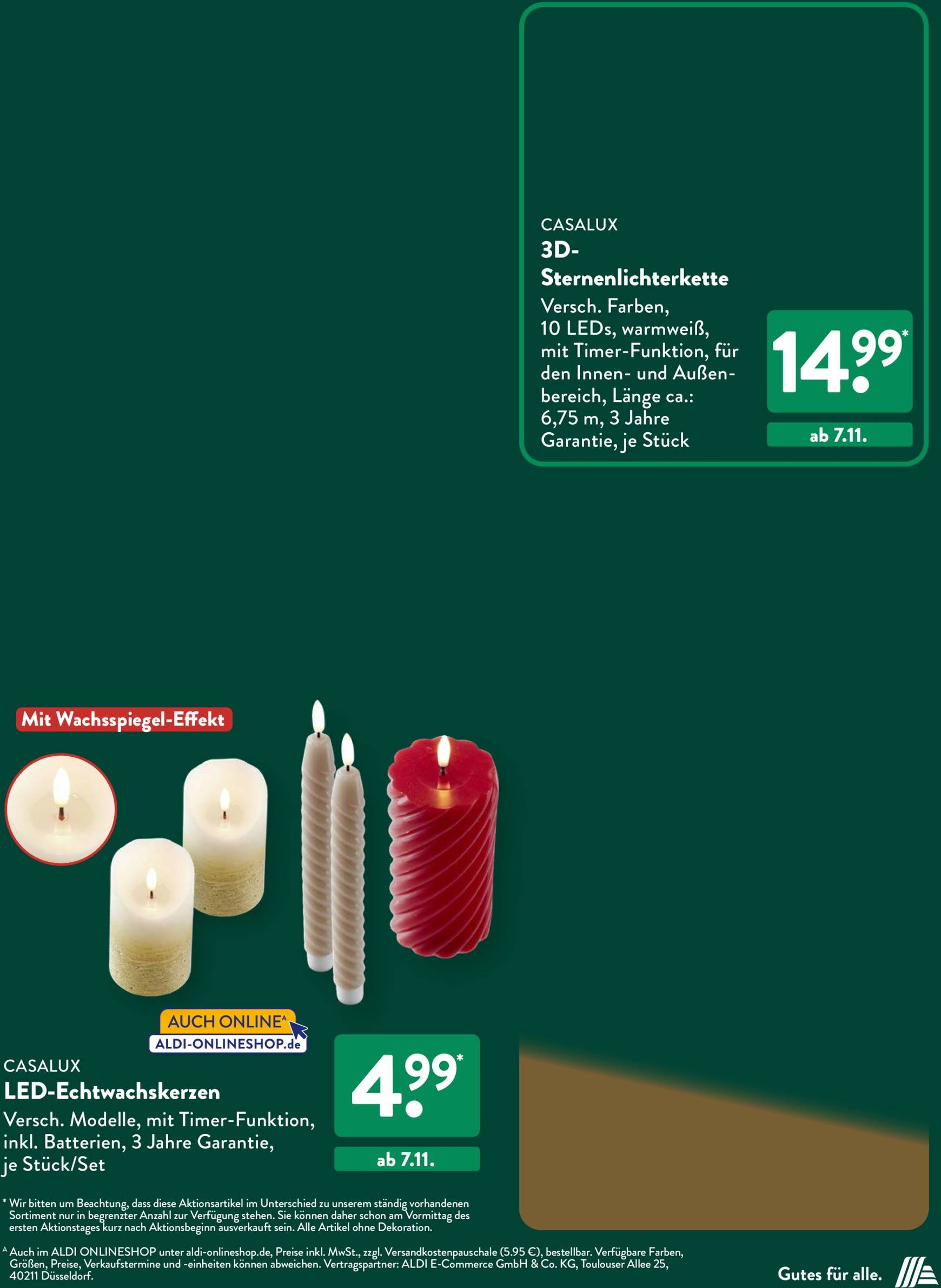 aldi - ALDI SÜD - Weihnachten-Deko-2024-Prospekt gültig von 17.10. bis 30.11. - page: 7