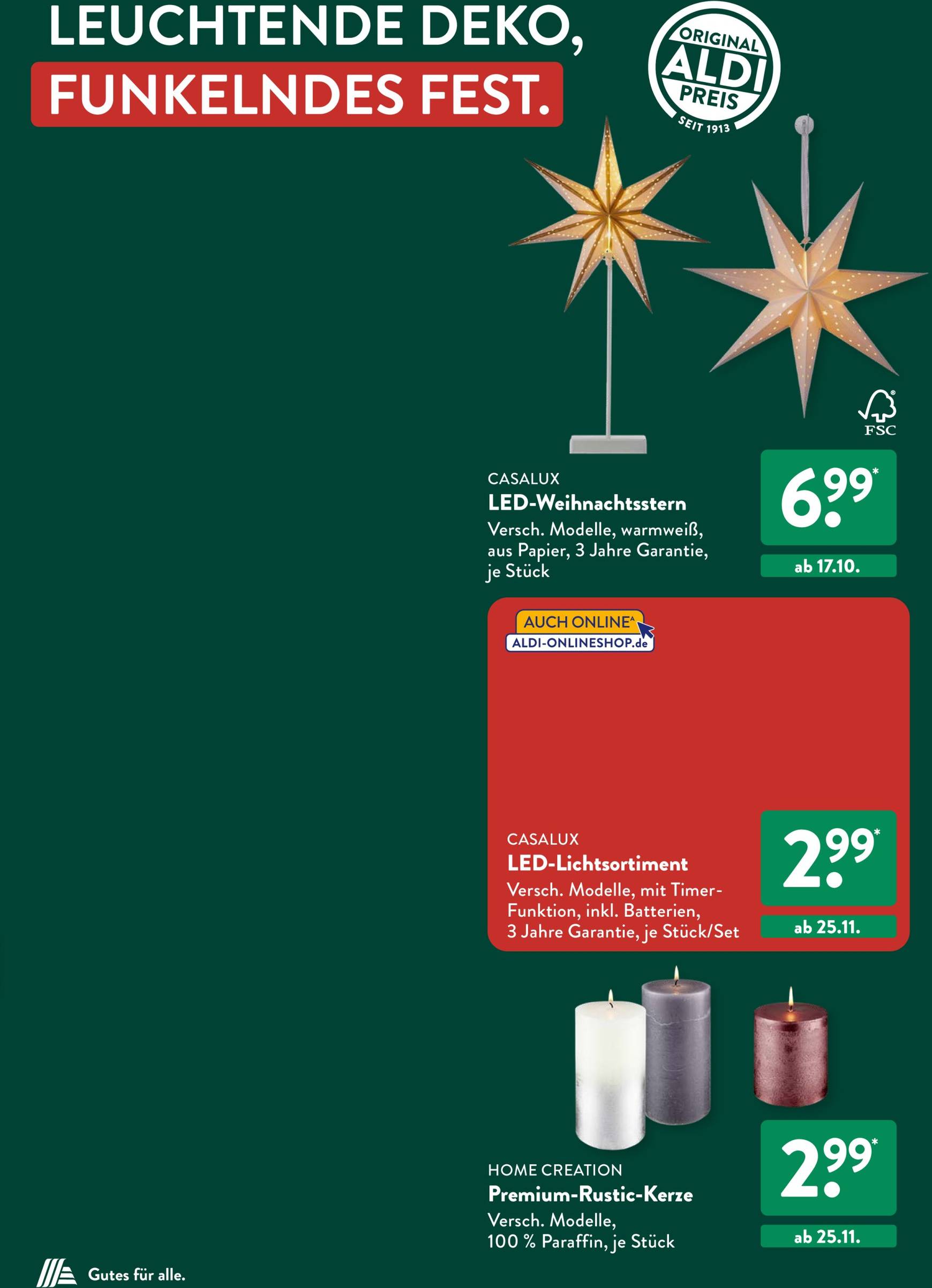 aldi - ALDI SÜD - Weihnachten-Deko-2024-Prospekt gültig von 17.10. bis 30.11. - page: 4