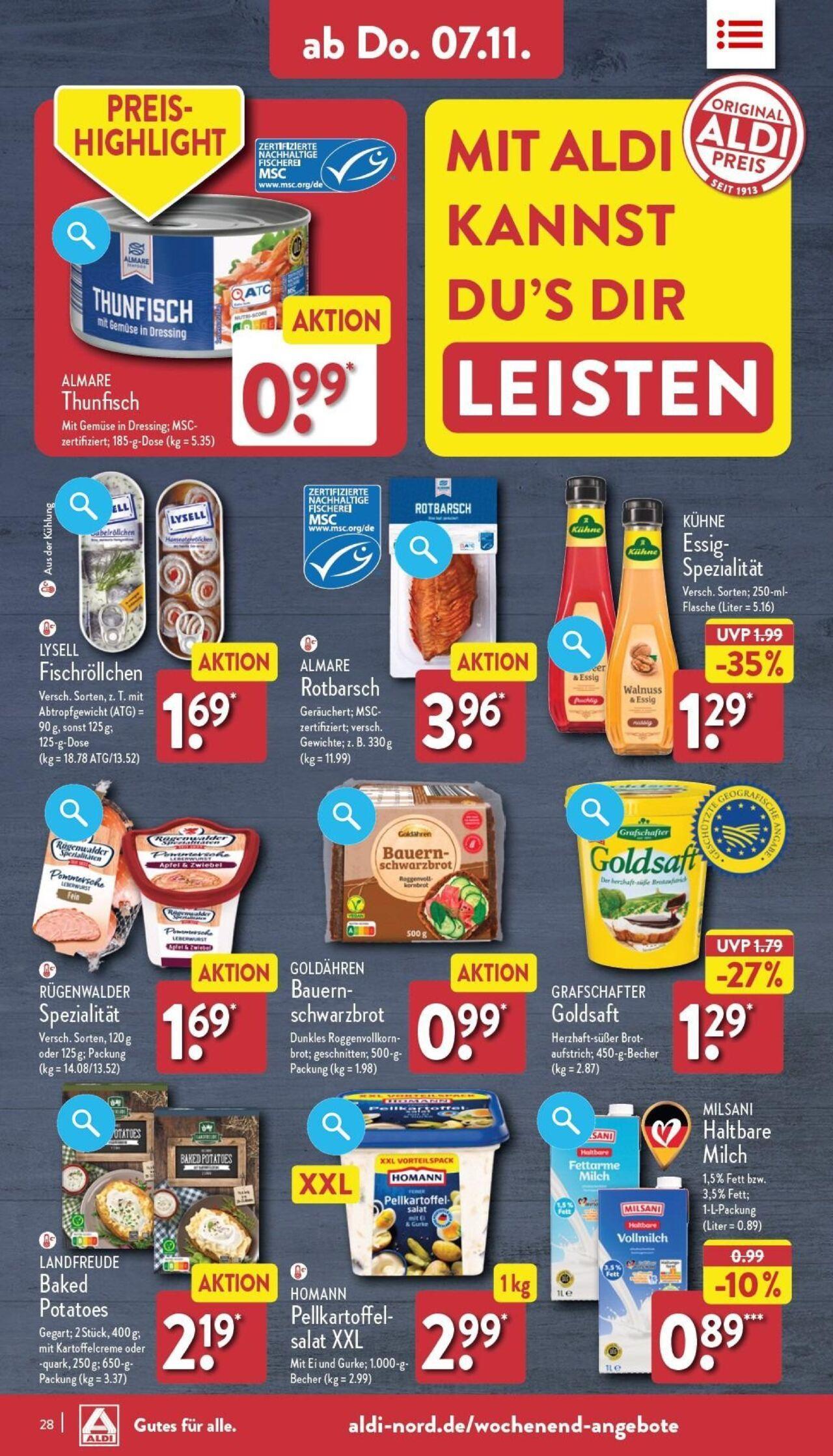 aldi - Aldi Prospekt 04.11.2024 - 09.11.2024 - page: 28