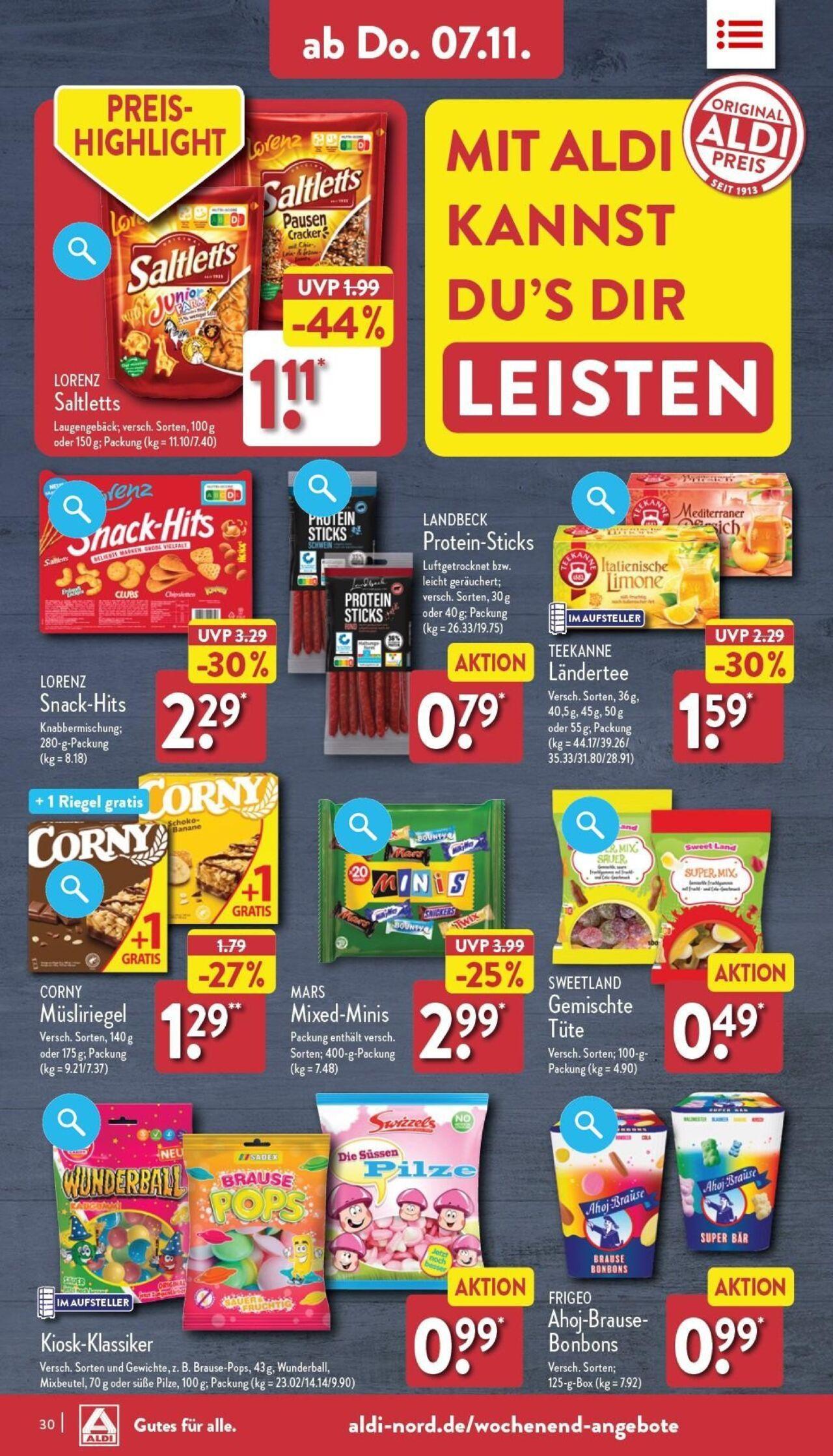 aldi - Aldi Prospekt 04.11.2024 - 09.11.2024 - page: 30