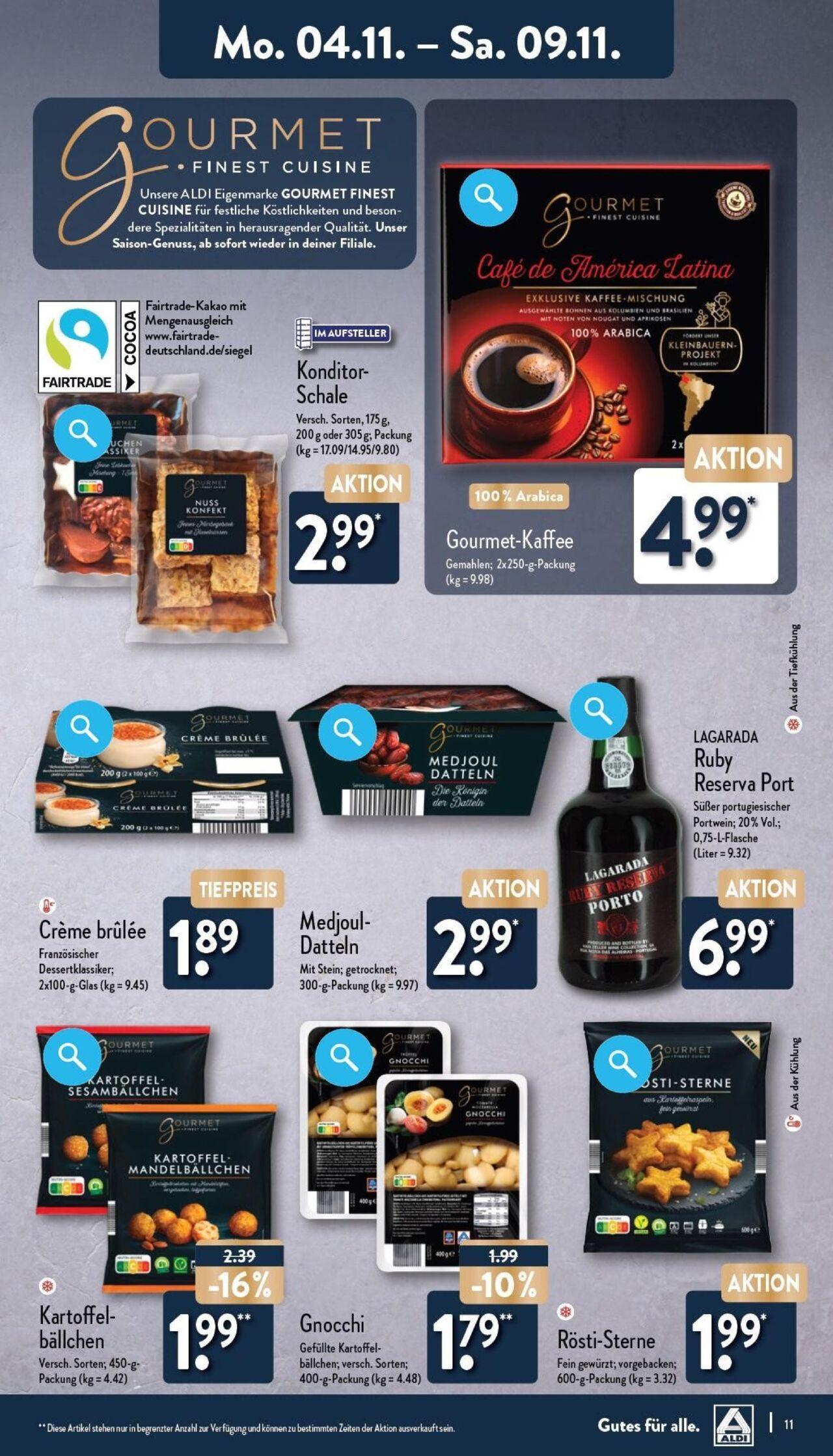 aldi - Aldi Prospekt 04.11.2024 - 09.11.2024 - page: 11