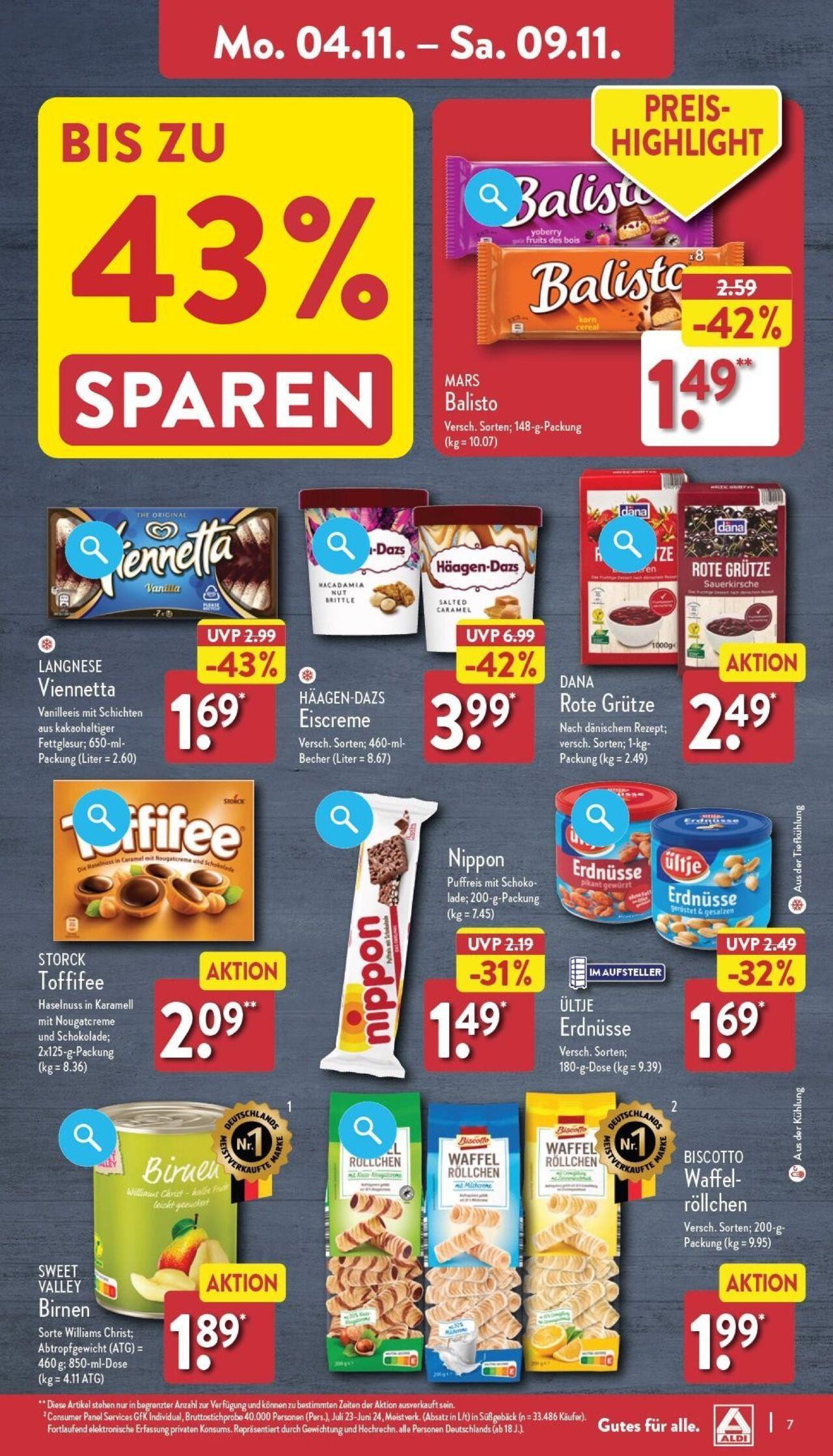 aldi - Aldi Prospekt 04.11.2024 - 09.11.2024 - page: 7