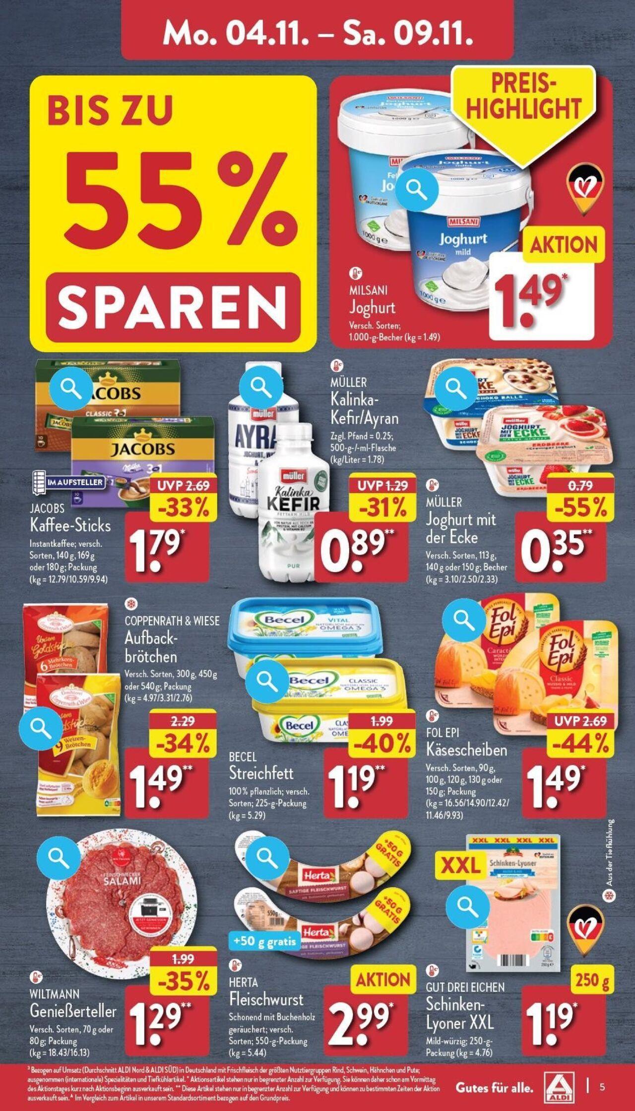 aldi - Aldi Prospekt 04.11.2024 - 09.11.2024 - page: 5