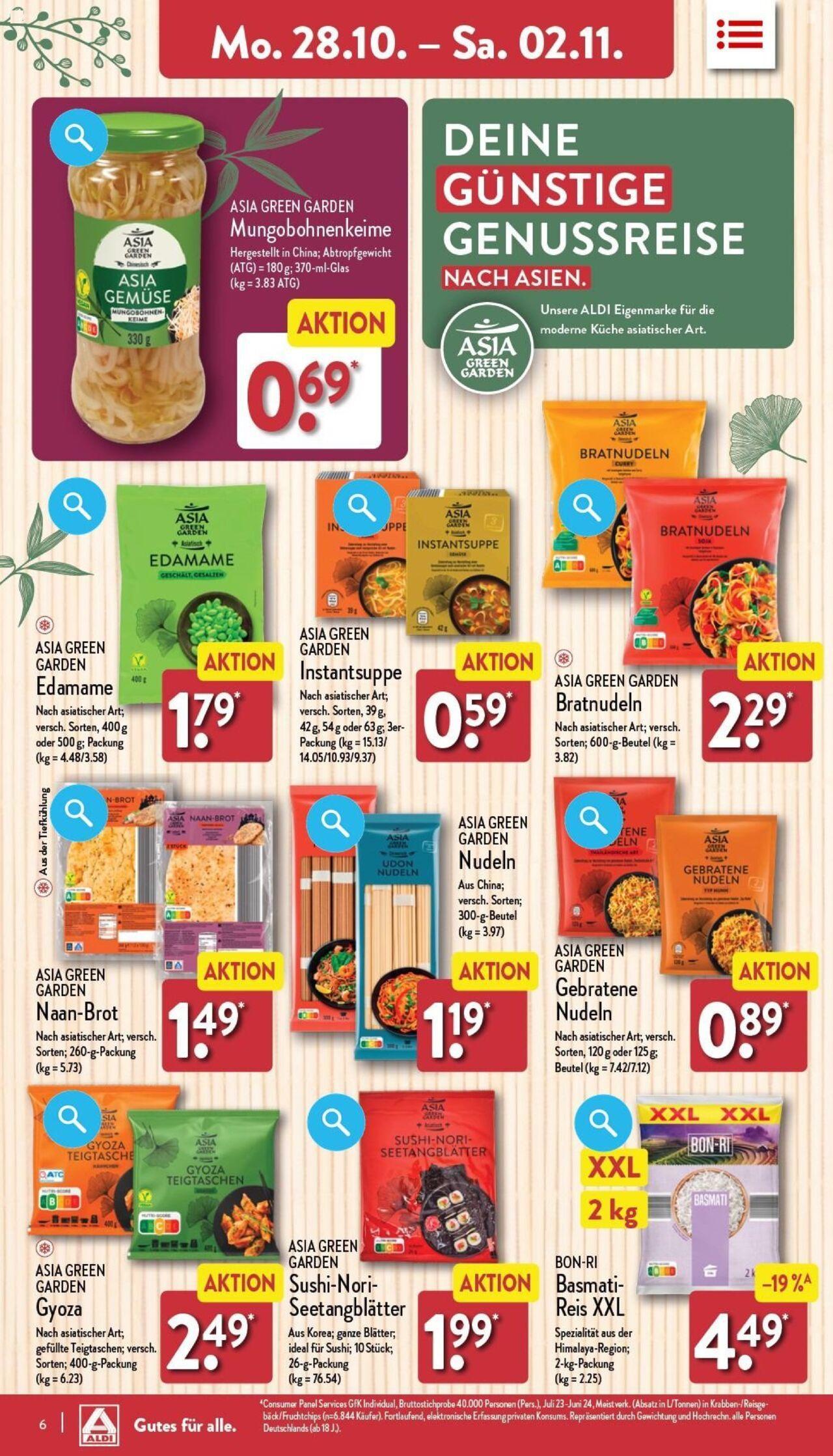 aldi - Aldi Prospekt 28.10.2024 - 02.11.2024 - page: 6