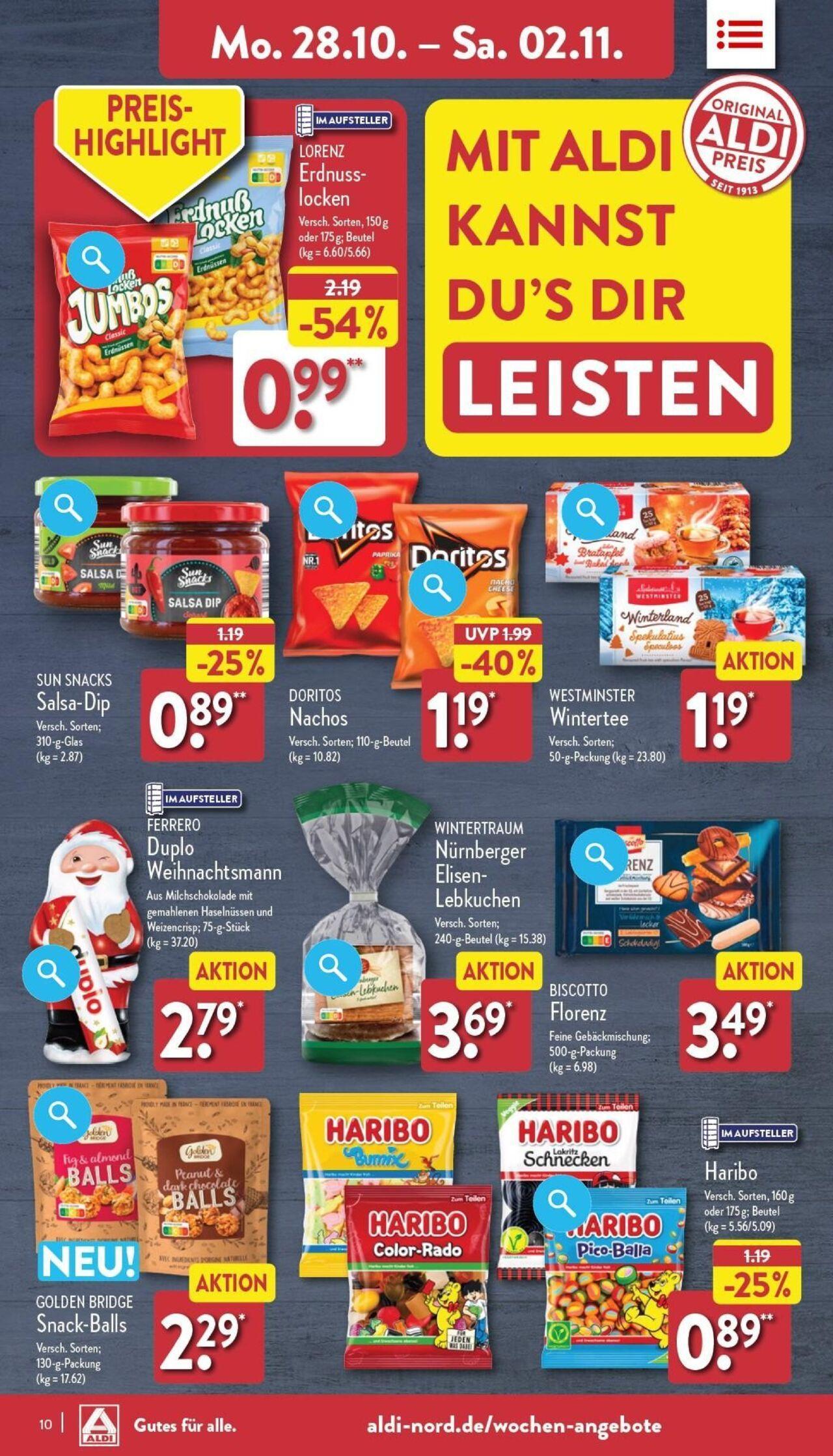 aldi - Aldi Prospekt 28.10.2024 - 02.11.2024 - page: 10