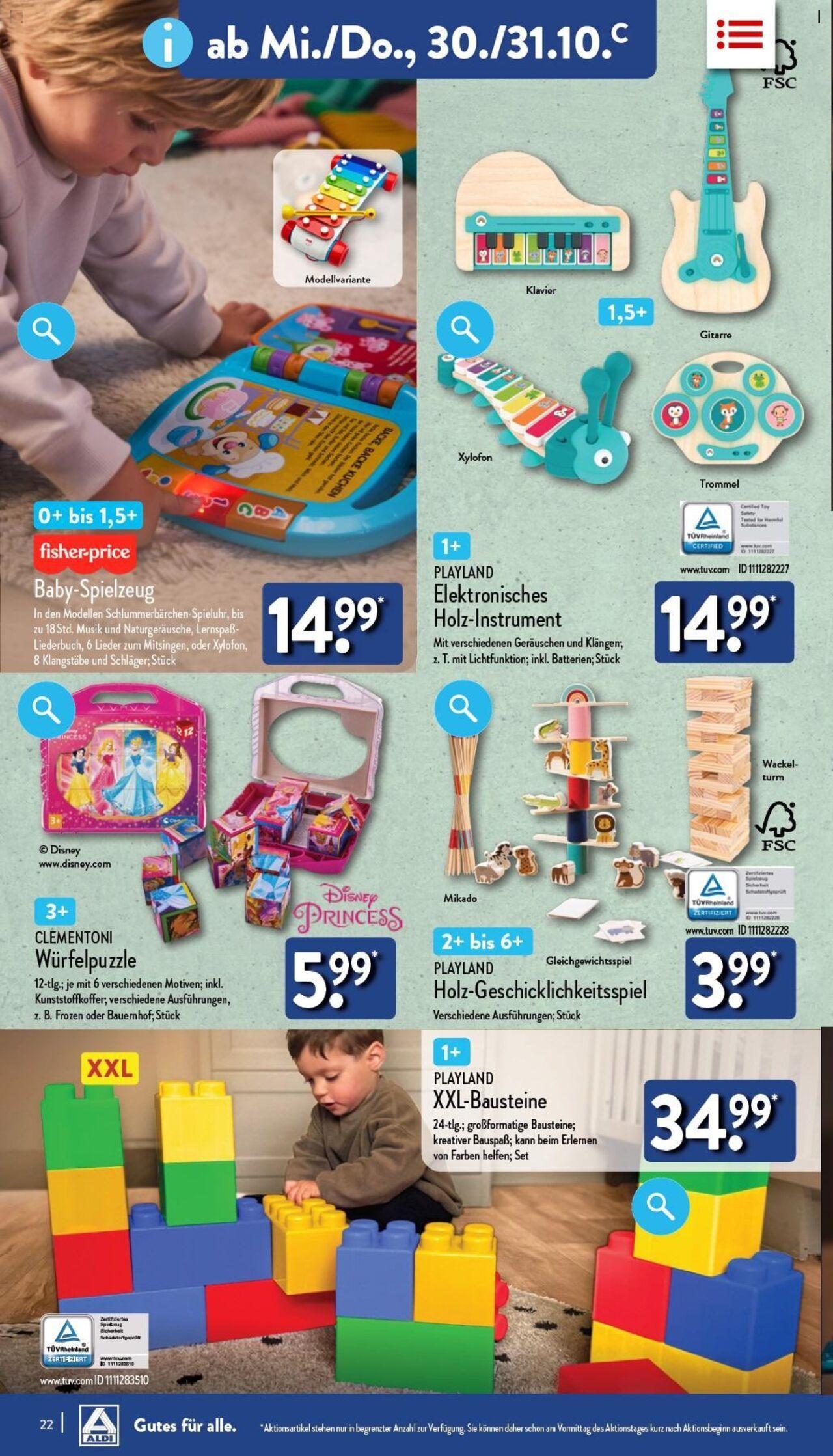 aldi - Aldi Prospekt 28.10.2024 - 02.11.2024 - page: 22