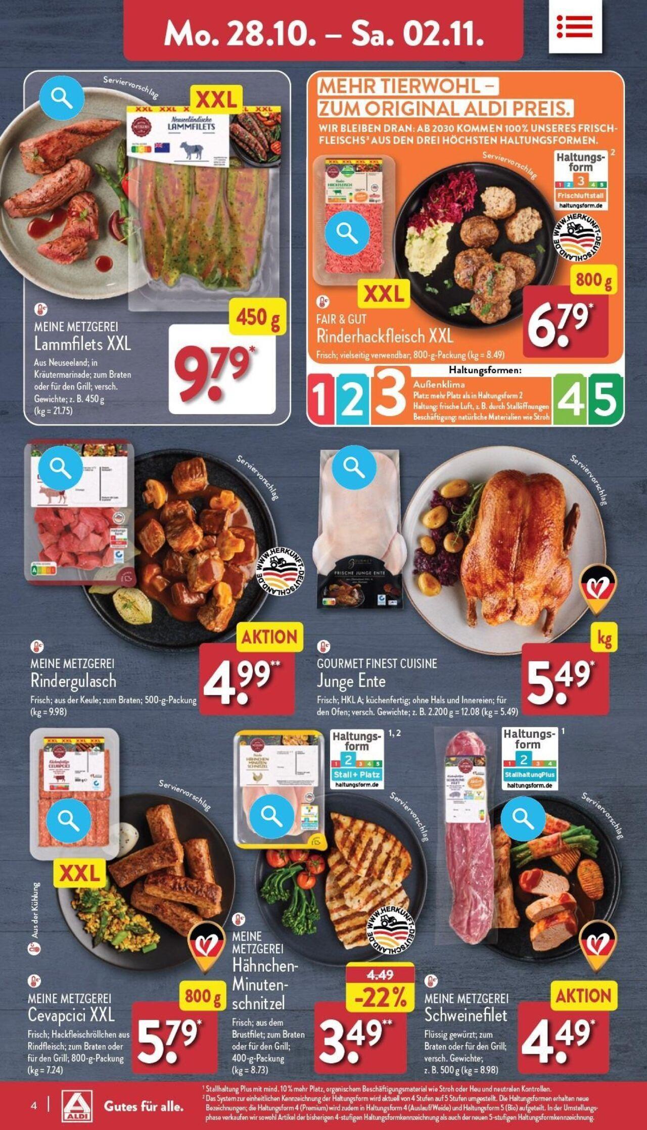 aldi - Aldi Prospekt 28.10.2024 - 02.11.2024 - page: 4