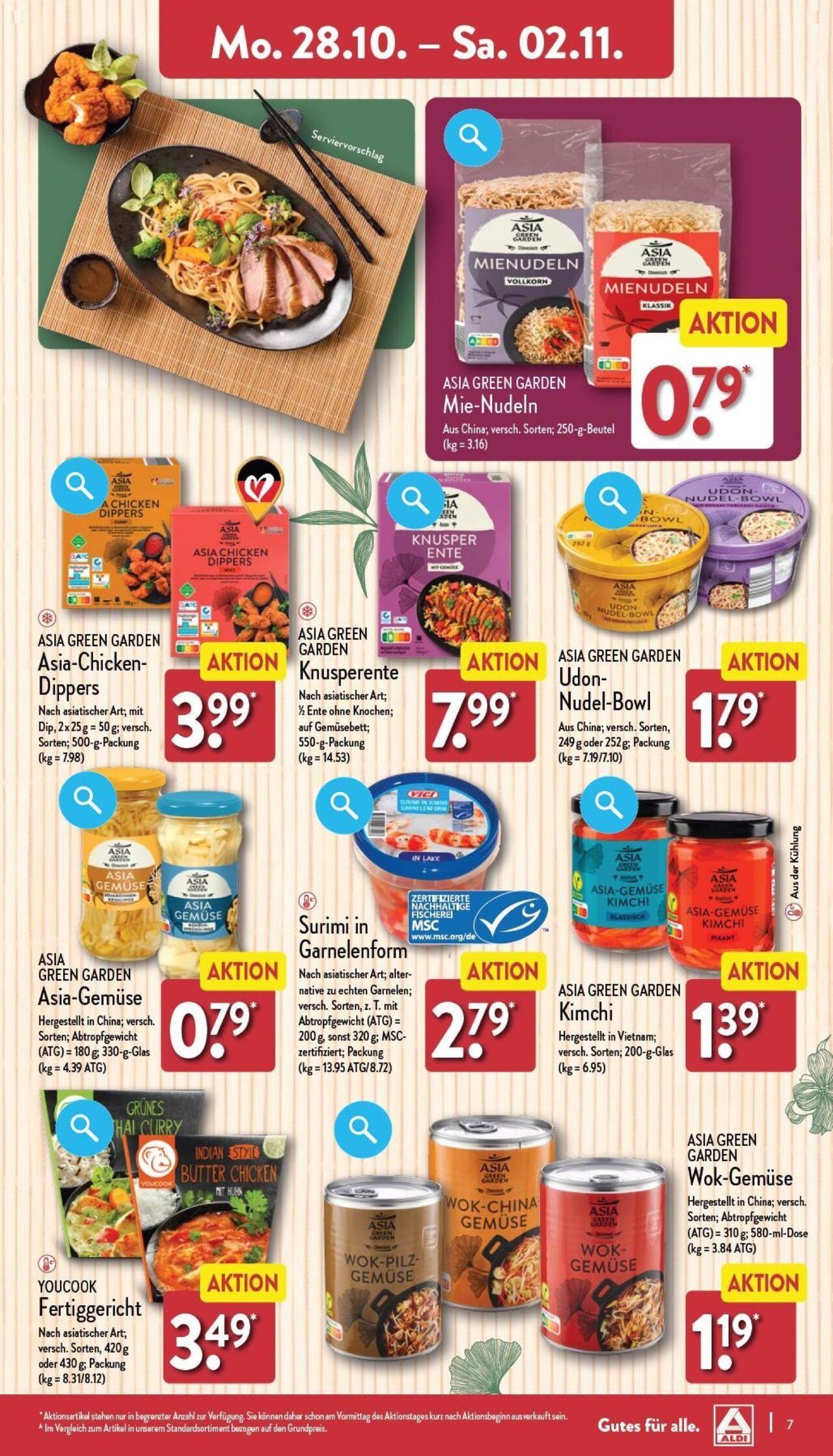 aldi - Aldi Prospekt 28.10.2024 - 02.11.2024 - page: 7