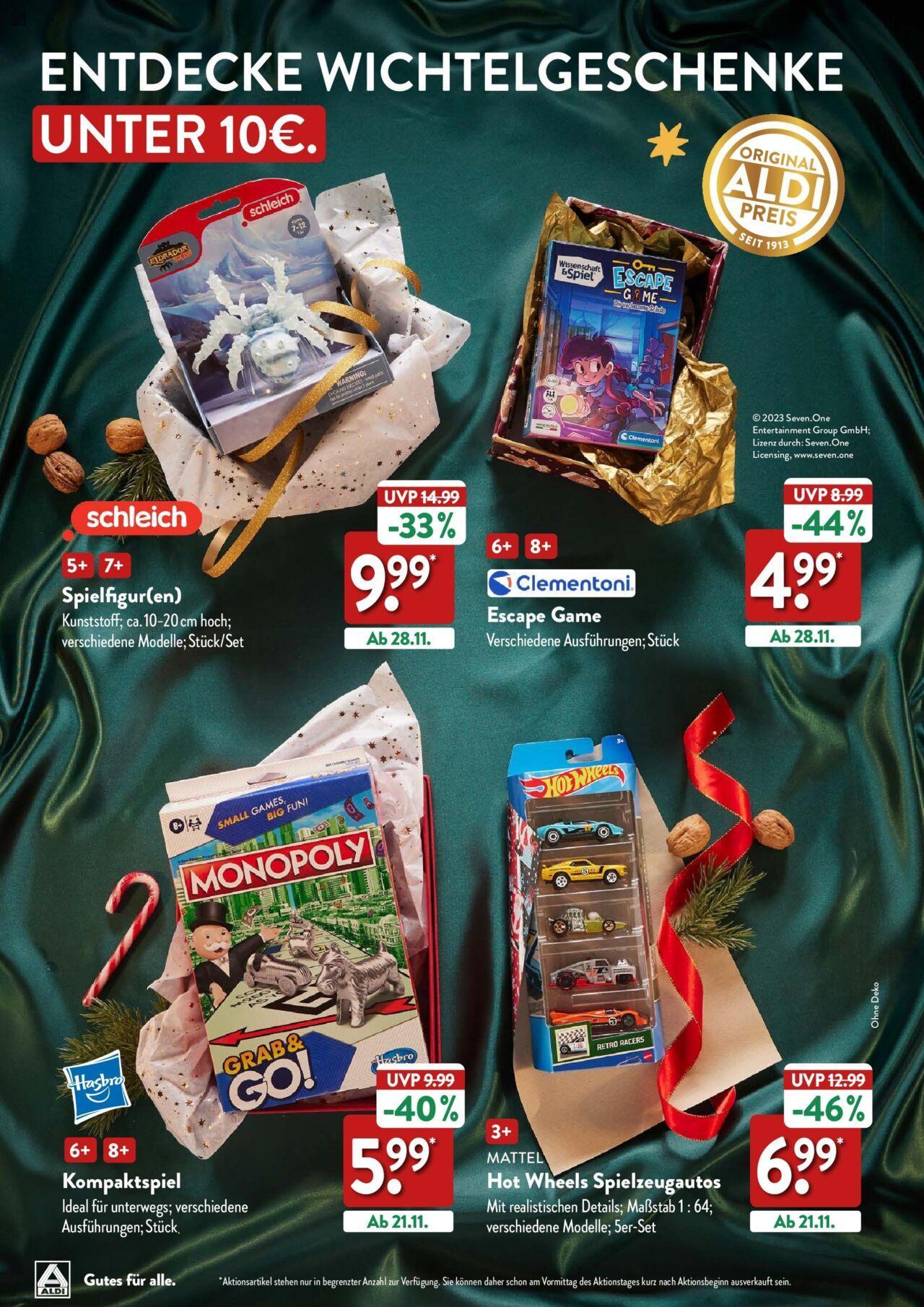 aldi - Aldi Weihnachten Spielzeug - Thüringen 21.10.2024 - 16.12.2024 - page: 24