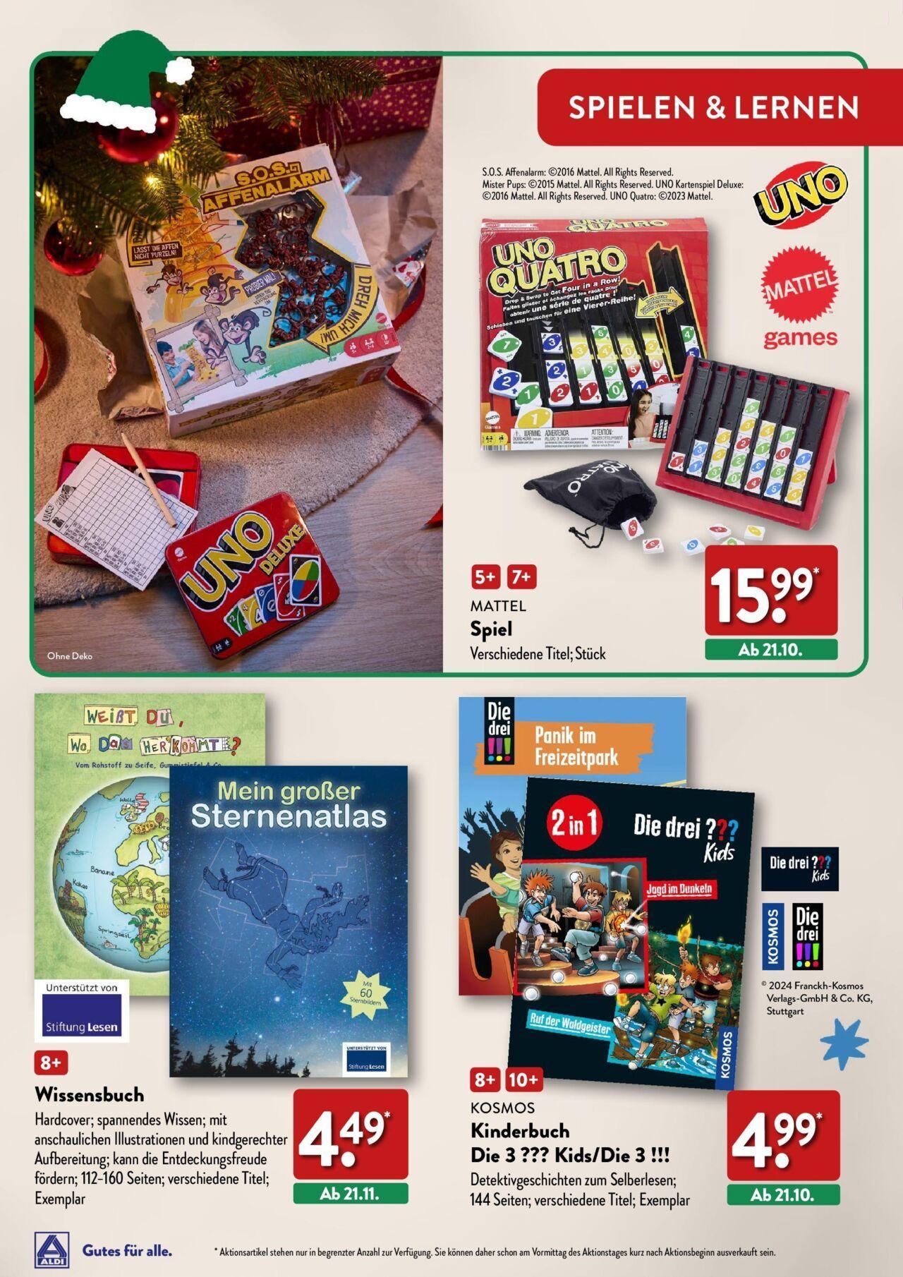 aldi - Aldi Weihnachten Spielzeug - Thüringen 21.10.2024 - 16.12.2024 - page: 25