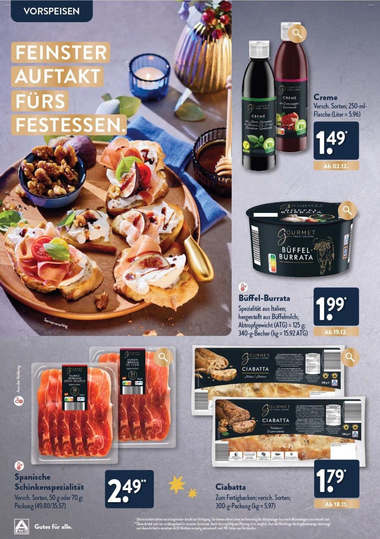 aldi - Aldi Weihnachten Gourmet 26.09.2024 - 31.12.2024 - page: 4