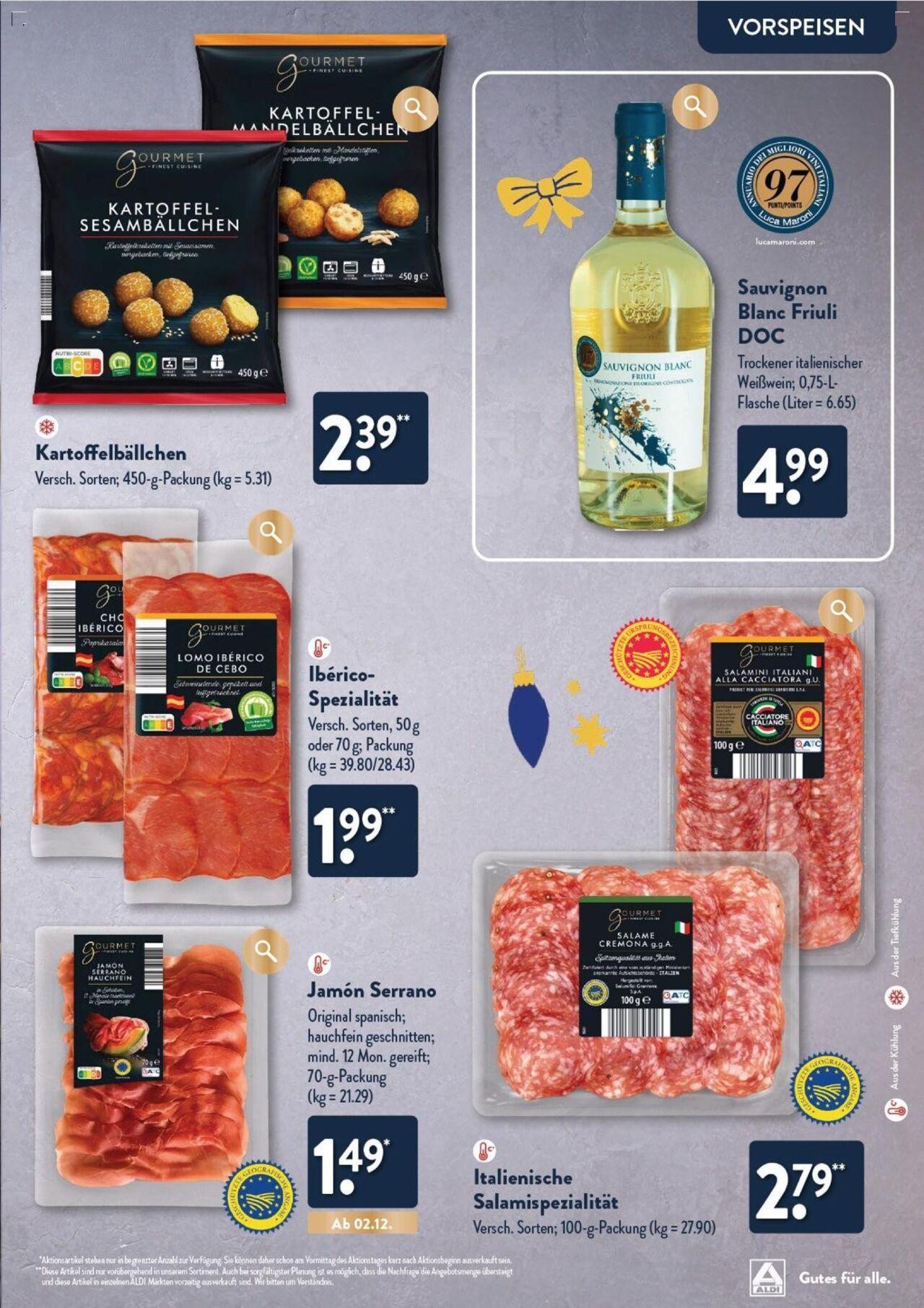 aldi - Aldi Weihnachten Gourmet 26.09.2024 - 31.12.2024 - page: 7