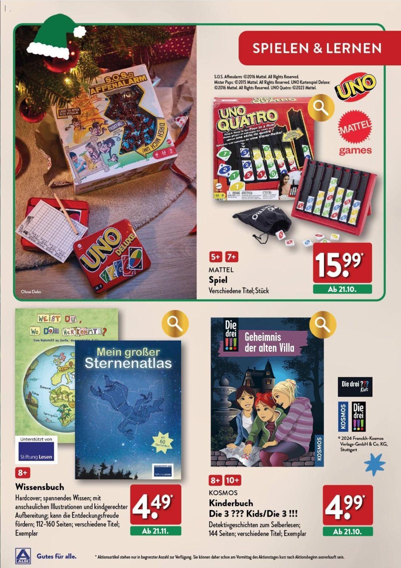 aldi - Aldi Weihnachten Spielzeug 21.10.2024 - 16.12.2024 - page: 25