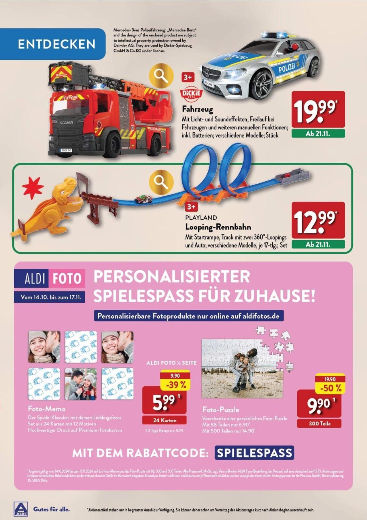 aldi - Aldi Weihnachten Spielzeug 21.10.2024 - 16.12.2024 - page: 16