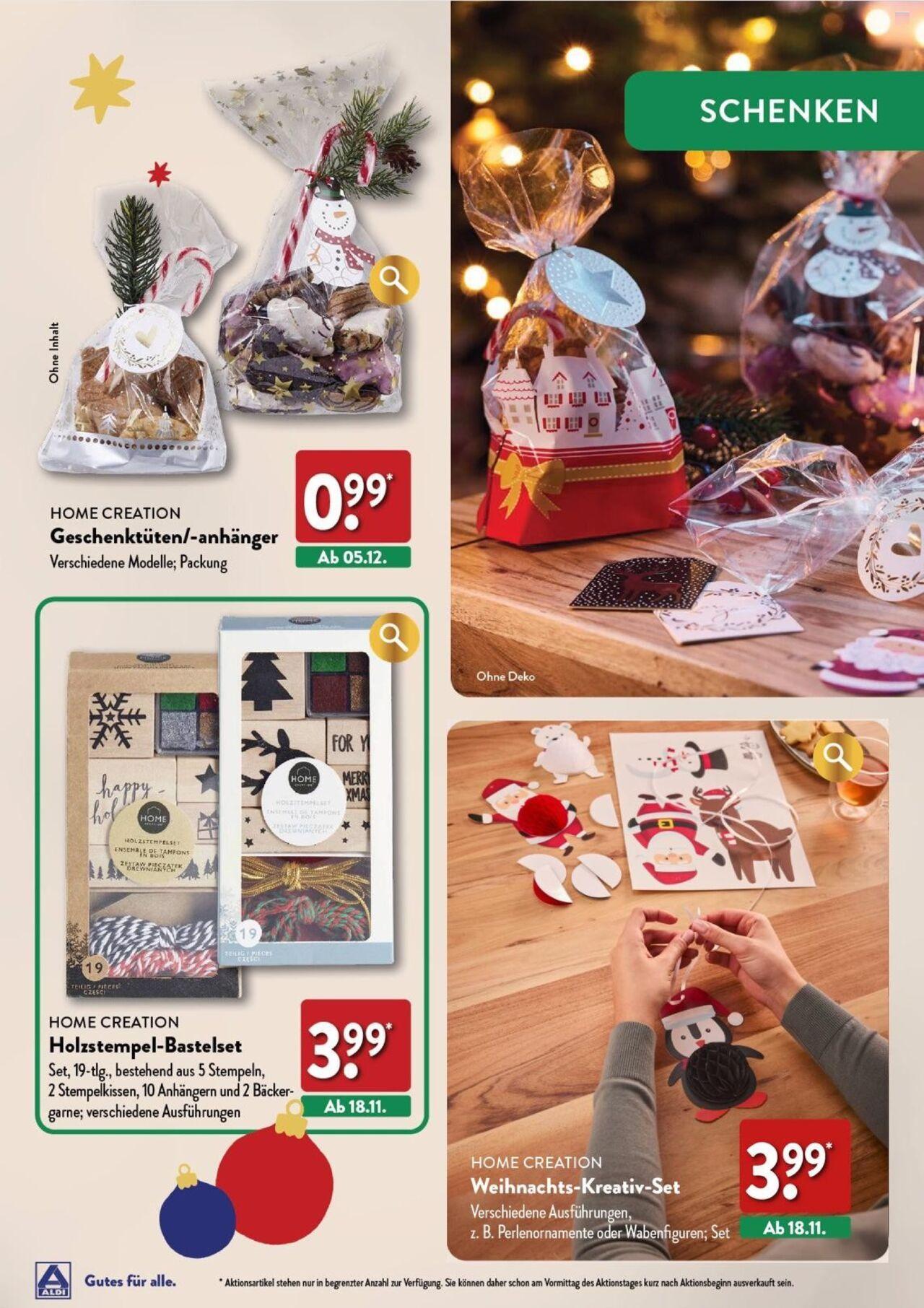 aldi - Aldi Weihnachten Deko und Geschenke 17.10.2024 - 16.12.2024 - page: 23